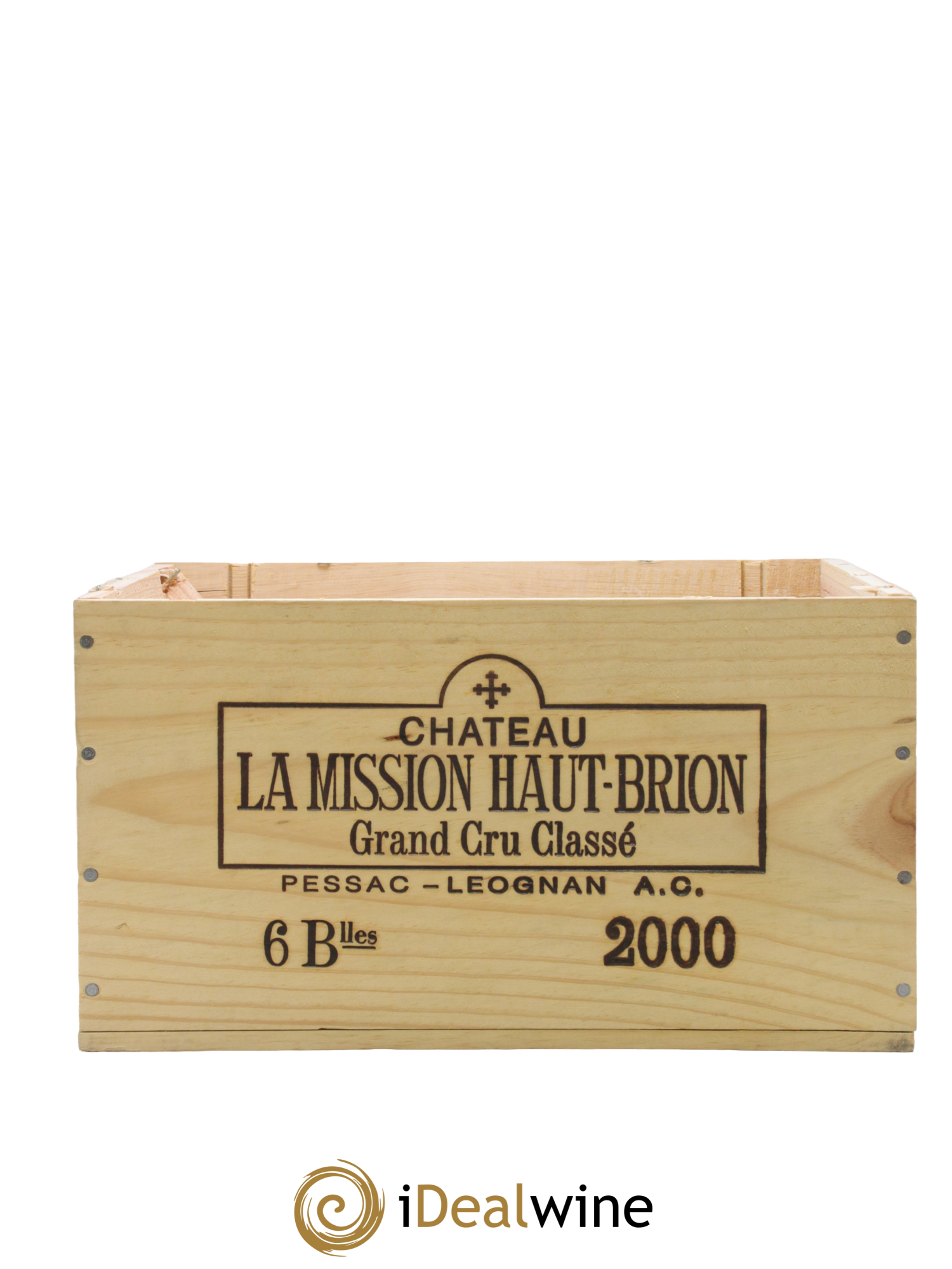 Château la Mission Haut-Brion Cru Classé de Graves 2000 - Lot of 6 bottles - 6