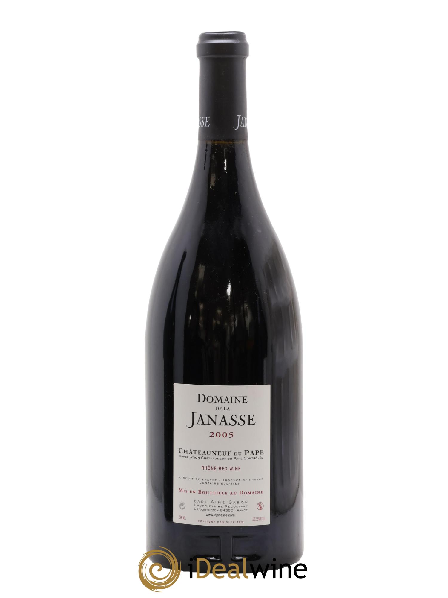 Châteauneuf-du-Pape Cuvée Vieilles Vignes La Janasse (Domaine de) 2005 - Posten von 1 Magnum - 1
