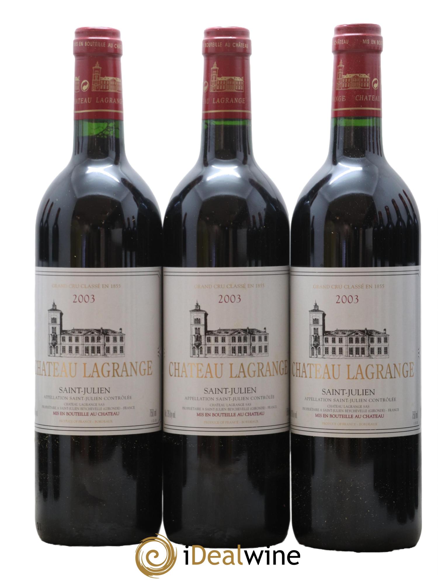 Château Lagrange 3ème Grand Cru Classé 2003 - Lot de 12 bouteilles - 4