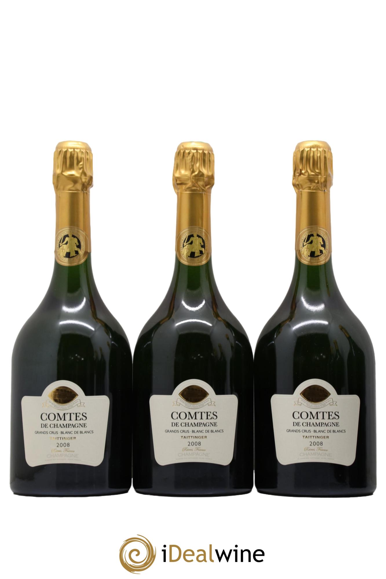 Comtes de Champagne Taittinger 2008 - Lot de 6 bouteilles - 1
