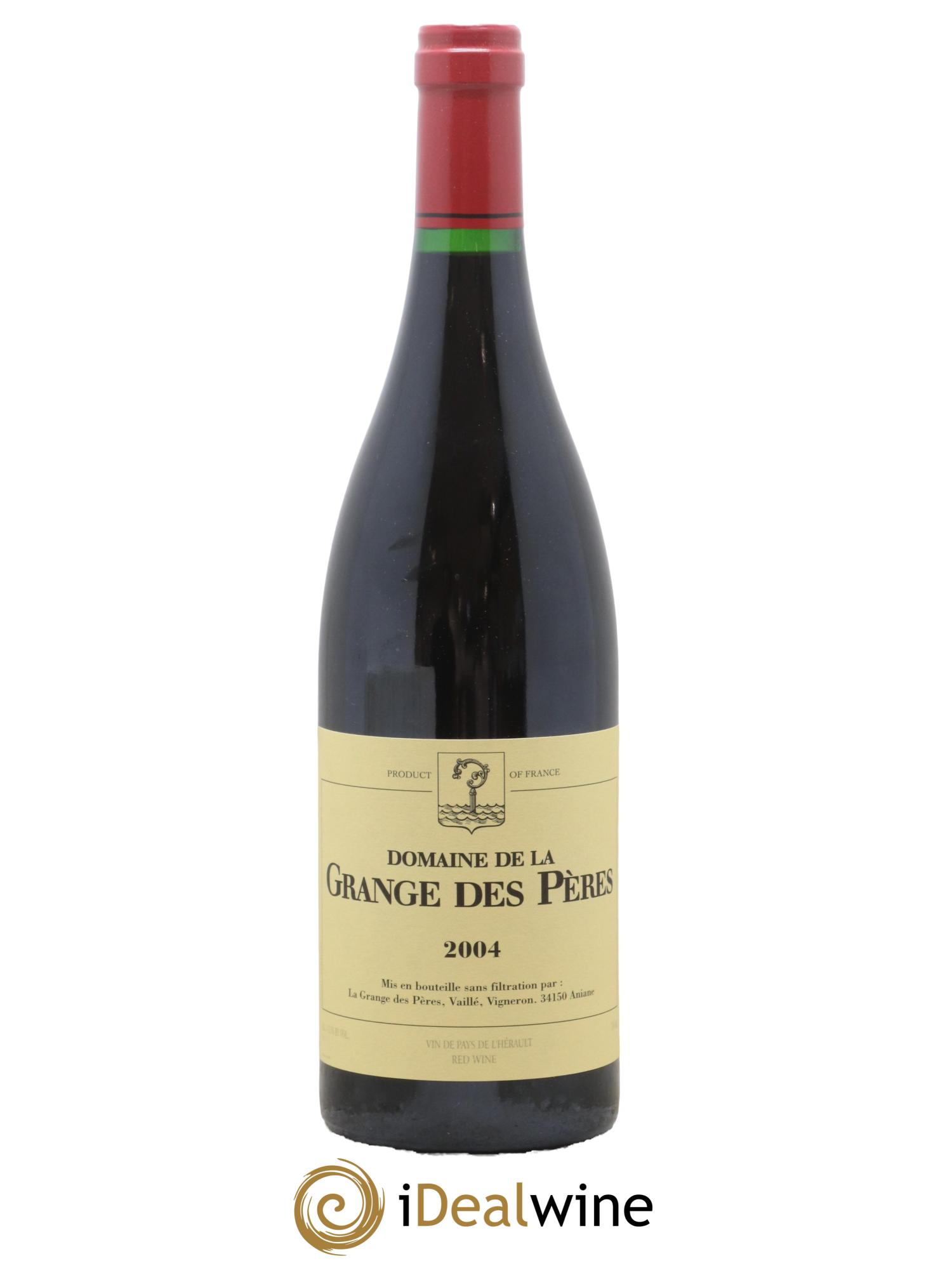 Pays d'Hérault Grange des Pères Laurent Vaillé 2004 - Lot de 1 bouteille - 0