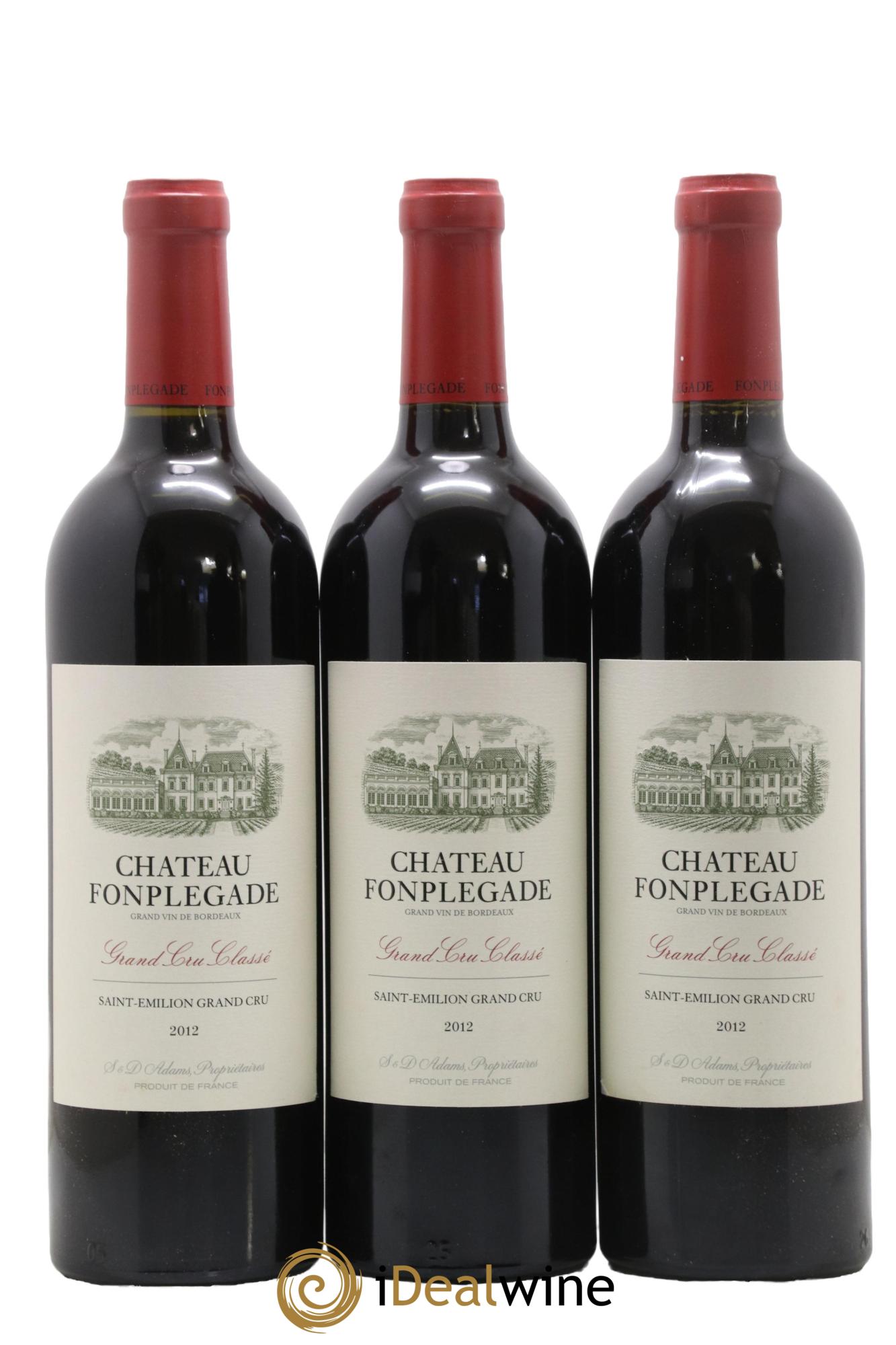 Château Fonplegade Grand Cru Classé 2012 - Lot de 12 bouteilles - 3
