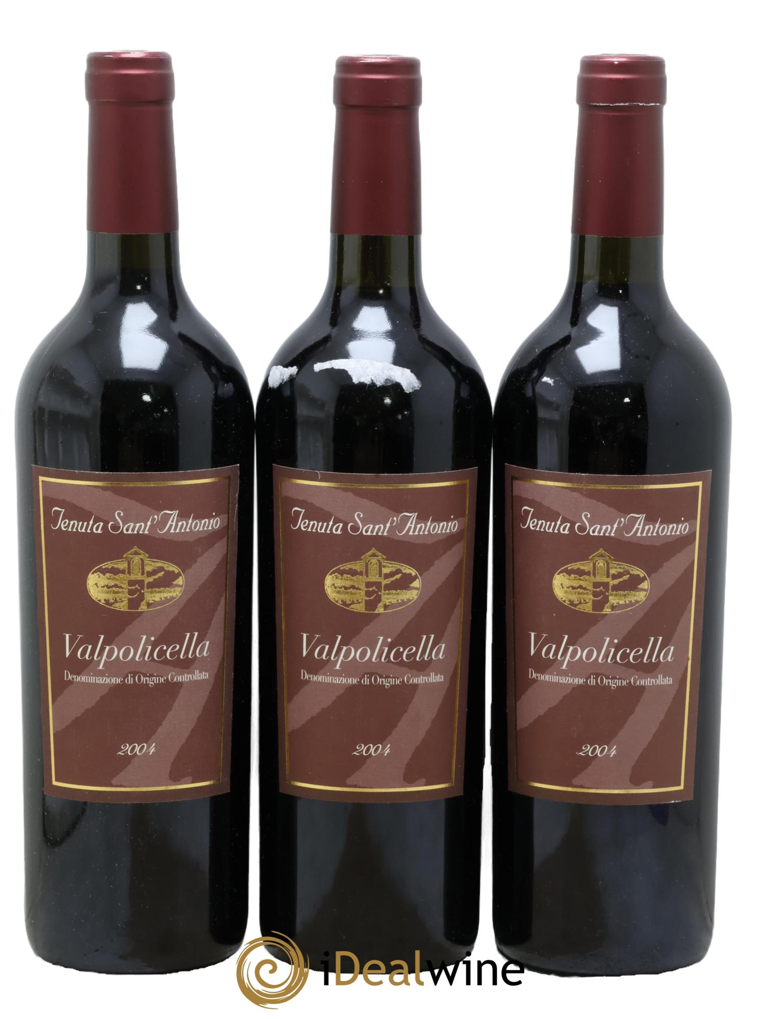 Valpolicella Classico DOC Tenuta Sant'Antoine 2004 - Lot de 3 bouteilles - 0