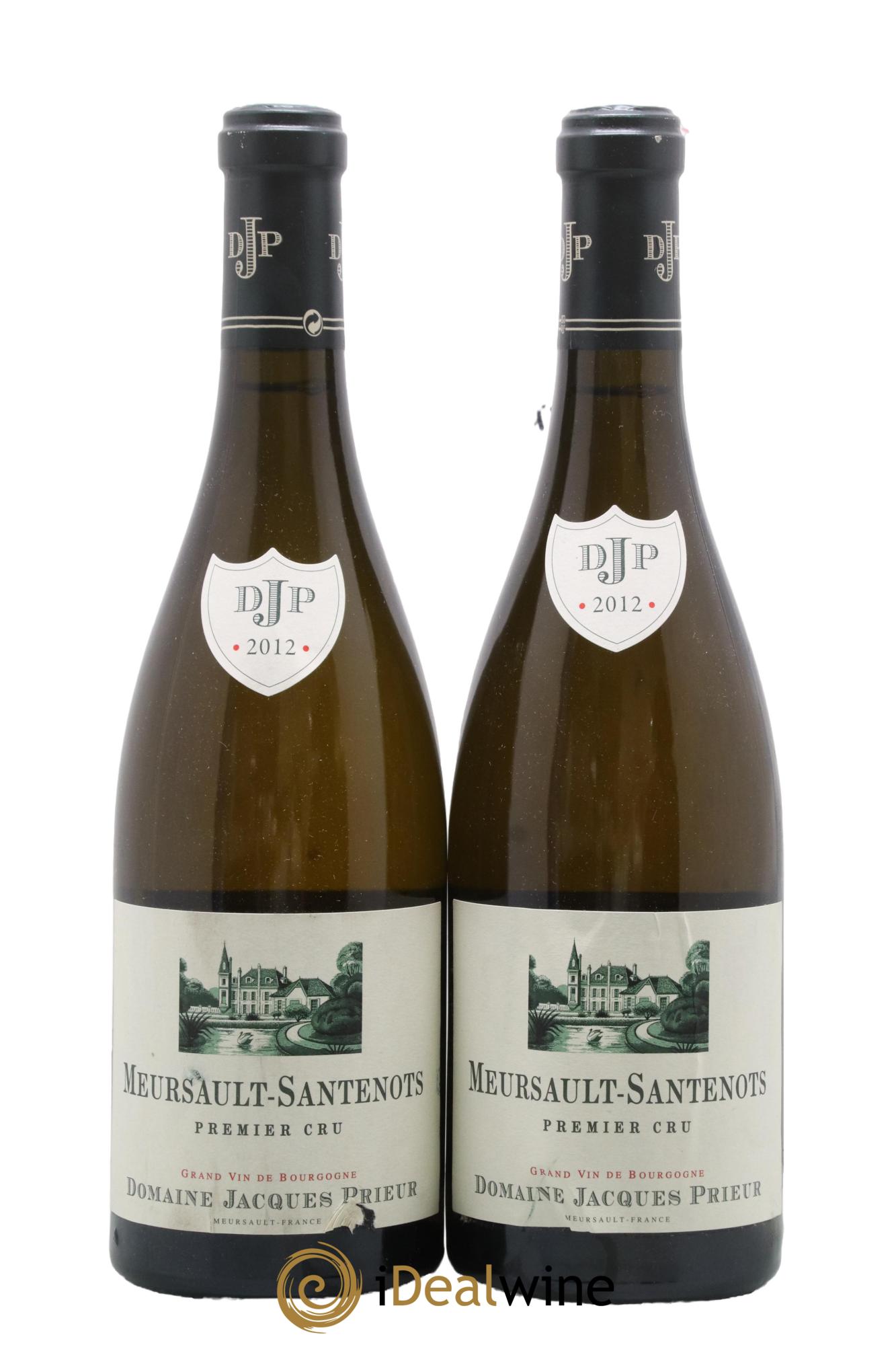 Meursault 1er Cru Santenots Jacques Prieur (Domaine) 2012 - Lot of 2 bottles - 0