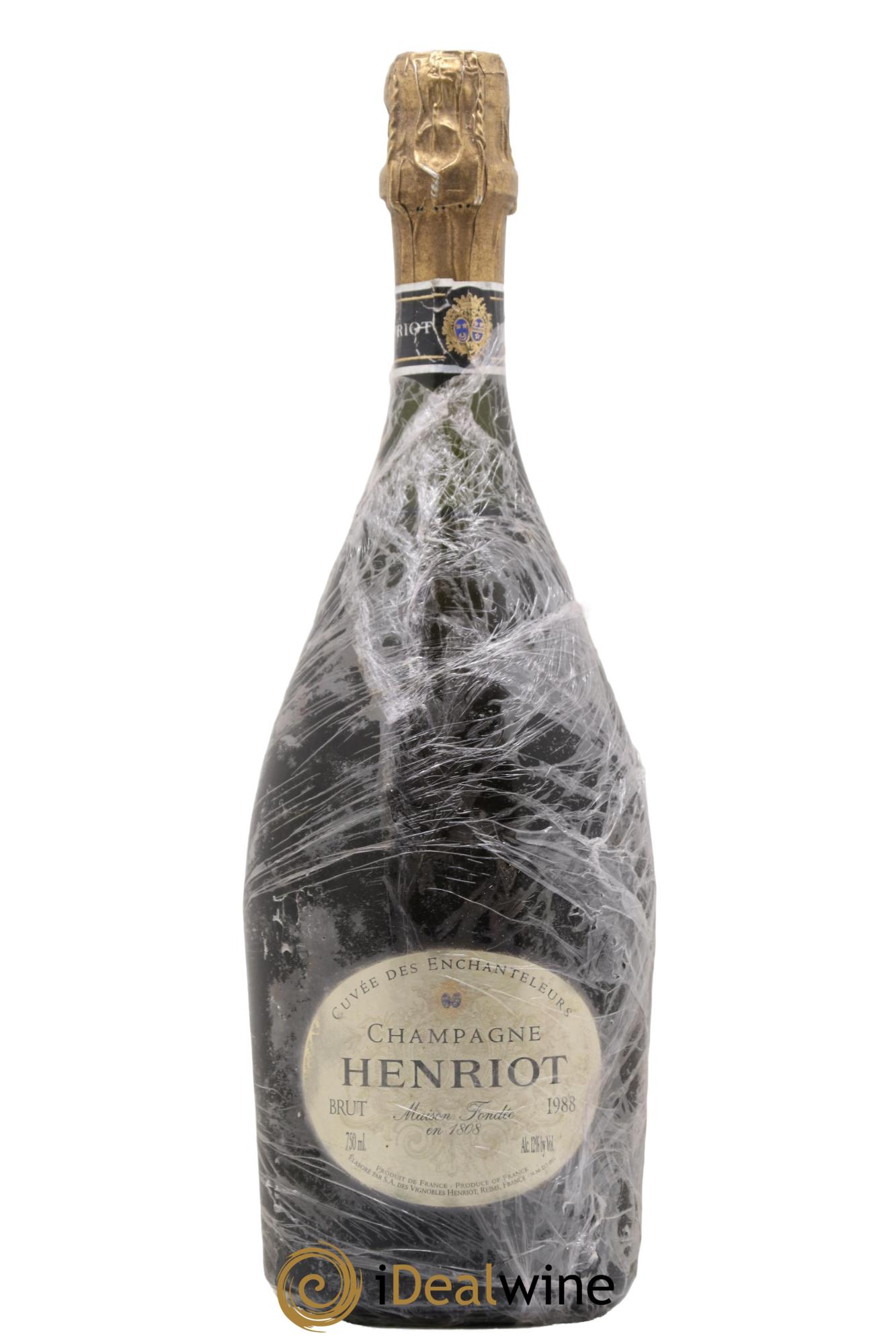 Cuvée des Enchanteleurs Henriot 1988 - Lot de 1 bouteille - 0