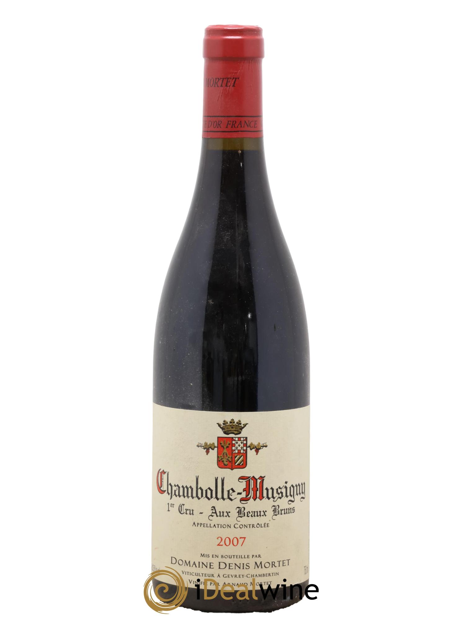 Chambolle-Musigny 1er Cru Aux Beaux Bruns Denis Mortet (Domaine) 2007 - Lotto di 1 bottiglia - 0