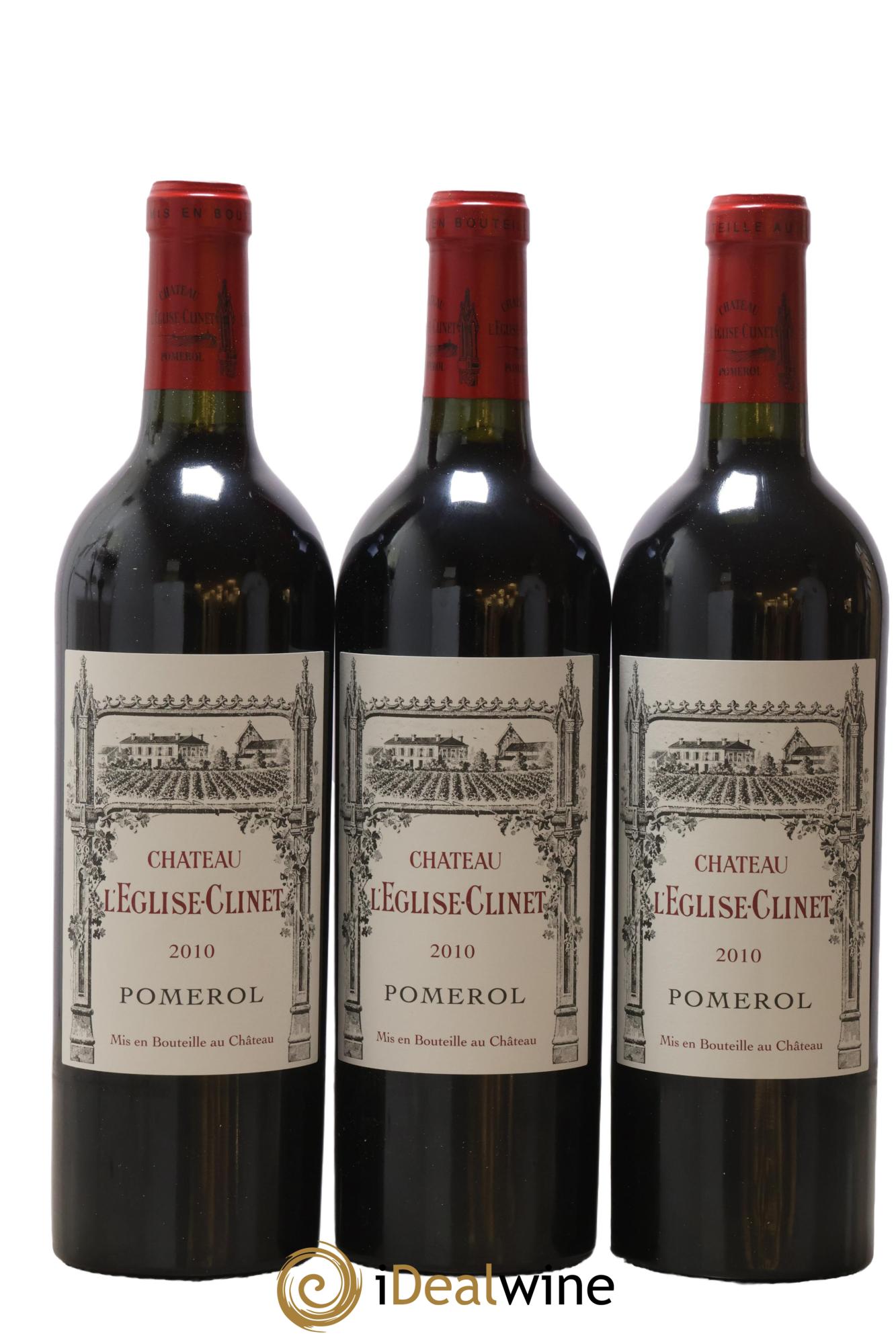 Château l' Église Clinet 2010 - Lotto di 6 bottiglie - 1