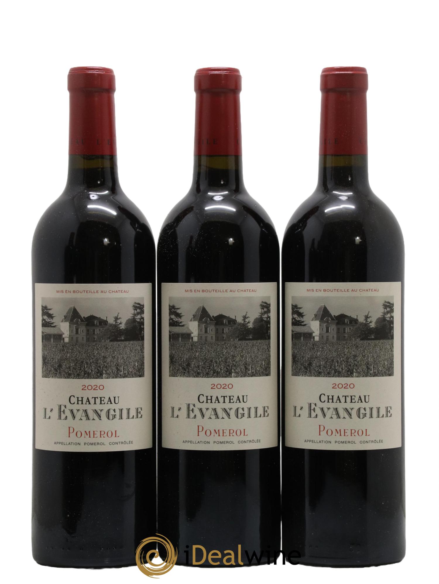 Château l' Évangile 2020 - Lot de 6 bouteilles - 2