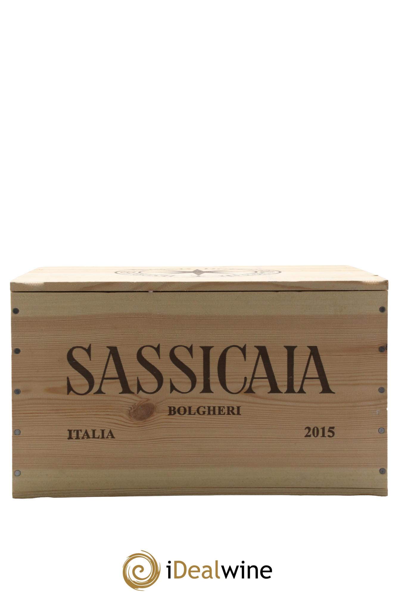 Bolgheri DOC Sassicaia Tenuta San Guido 2015 - Lotto di 6 bottiglie - 4