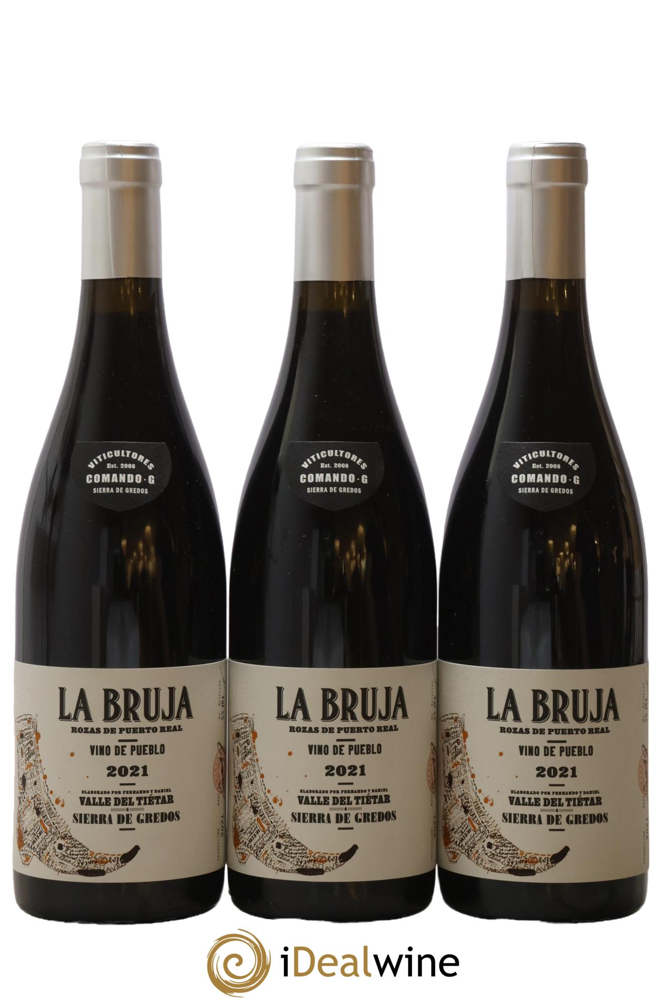 Vinos de Madrid DO Comando G La Bruja de Rozas 2021 - Lot de 3 bouteilles - 0