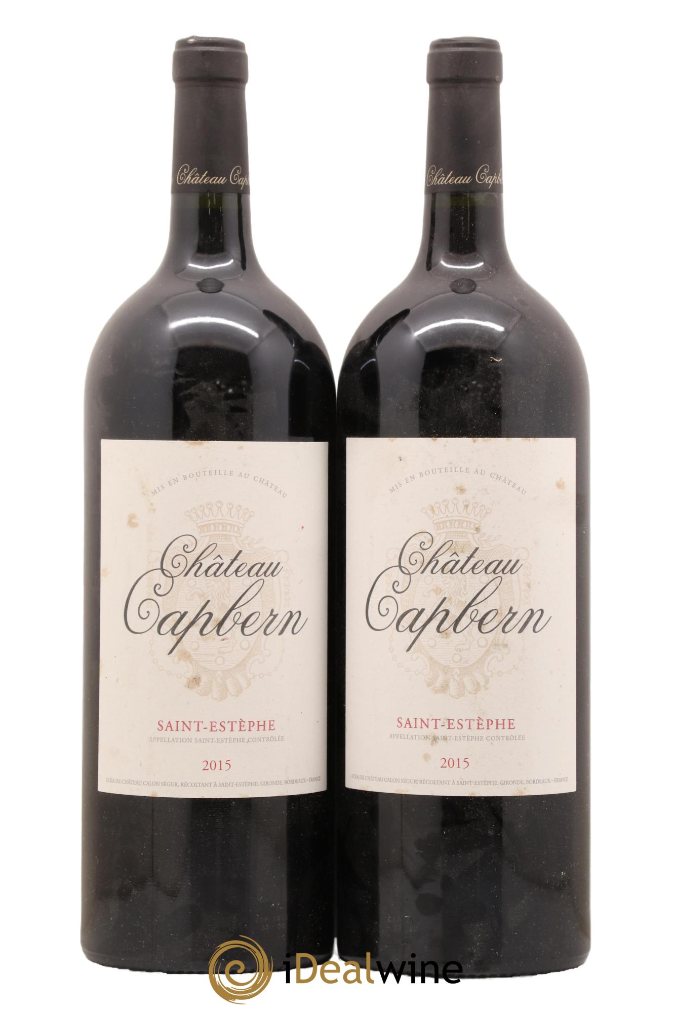 Saint-Estèphe Château Capbern 2015 - Lot de 2 magnums - 0