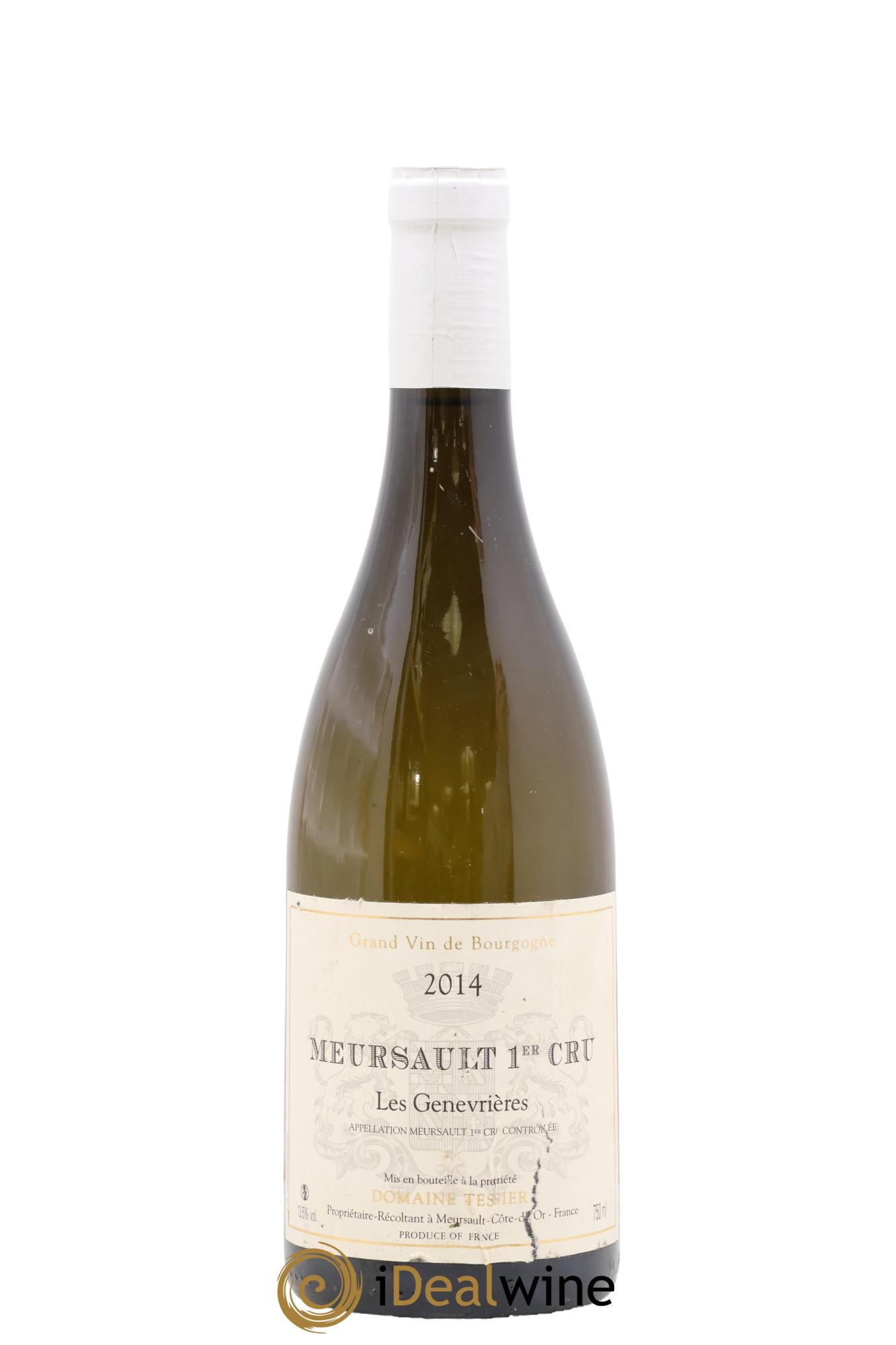 Meursault 1er Cru Les Genevrières Tessier (Domaine) 2014 - Lote de 1 botella - 0