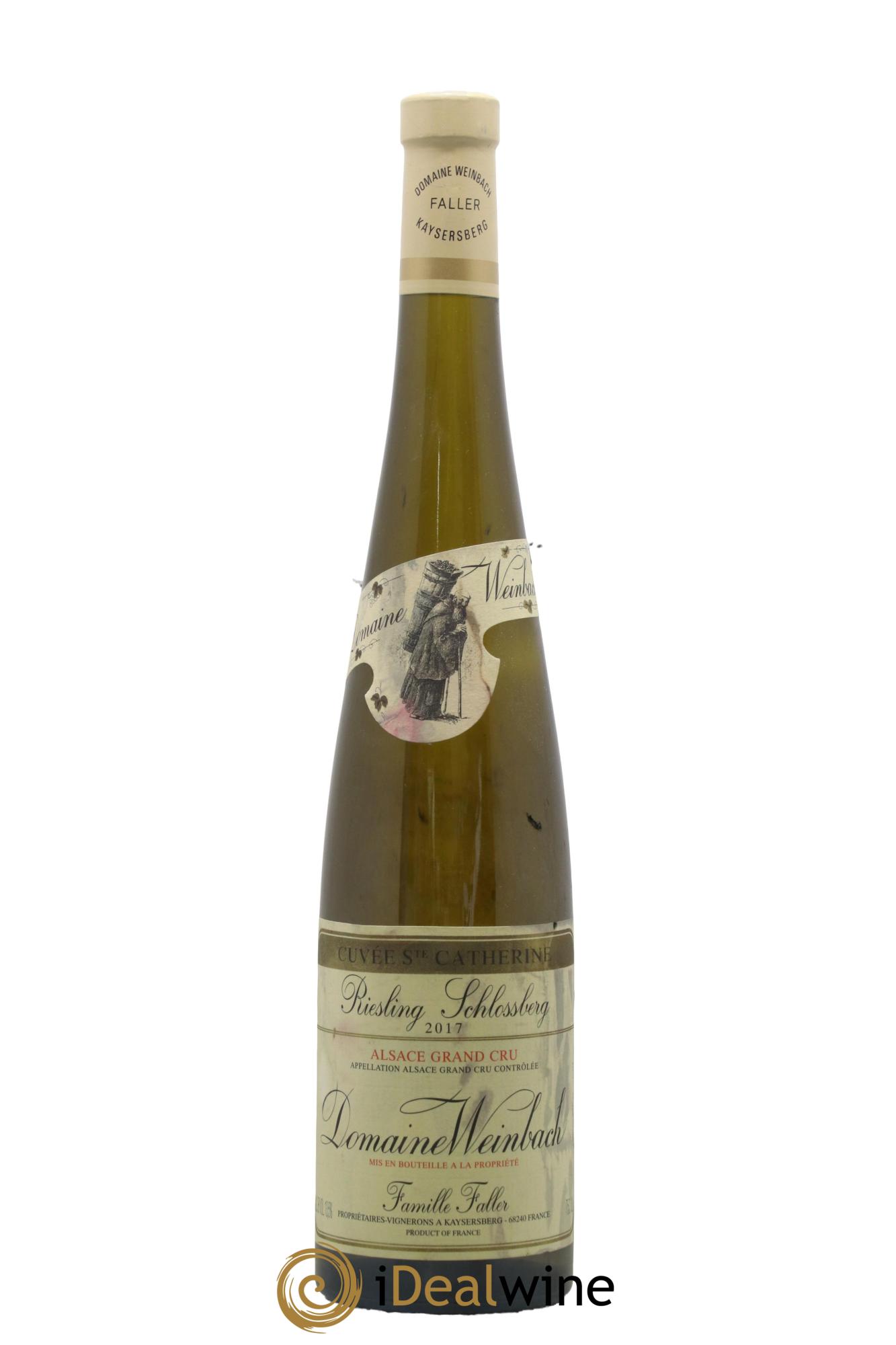Alsace Grand Cru Riesling Schlossberg Cuvée Sainte Catherine Weinbach (Domaine) 2017 - Lotto di 1 bottiglia - 0