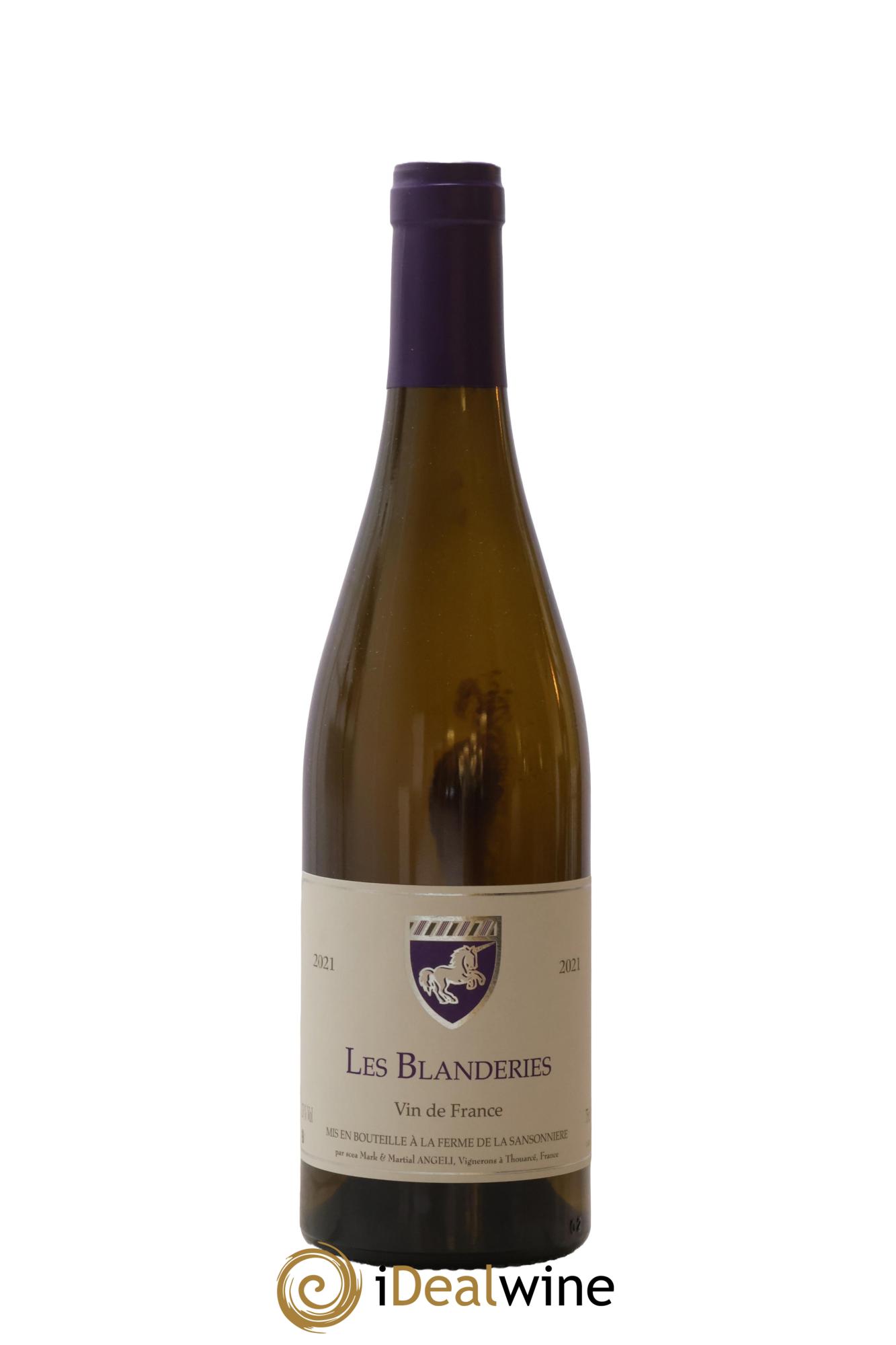 Vin de France Les Blanderies Mark Angeli (Domaine) - Ferme de la Sansonnière 2021 - Lot de 1 bouteille - 0