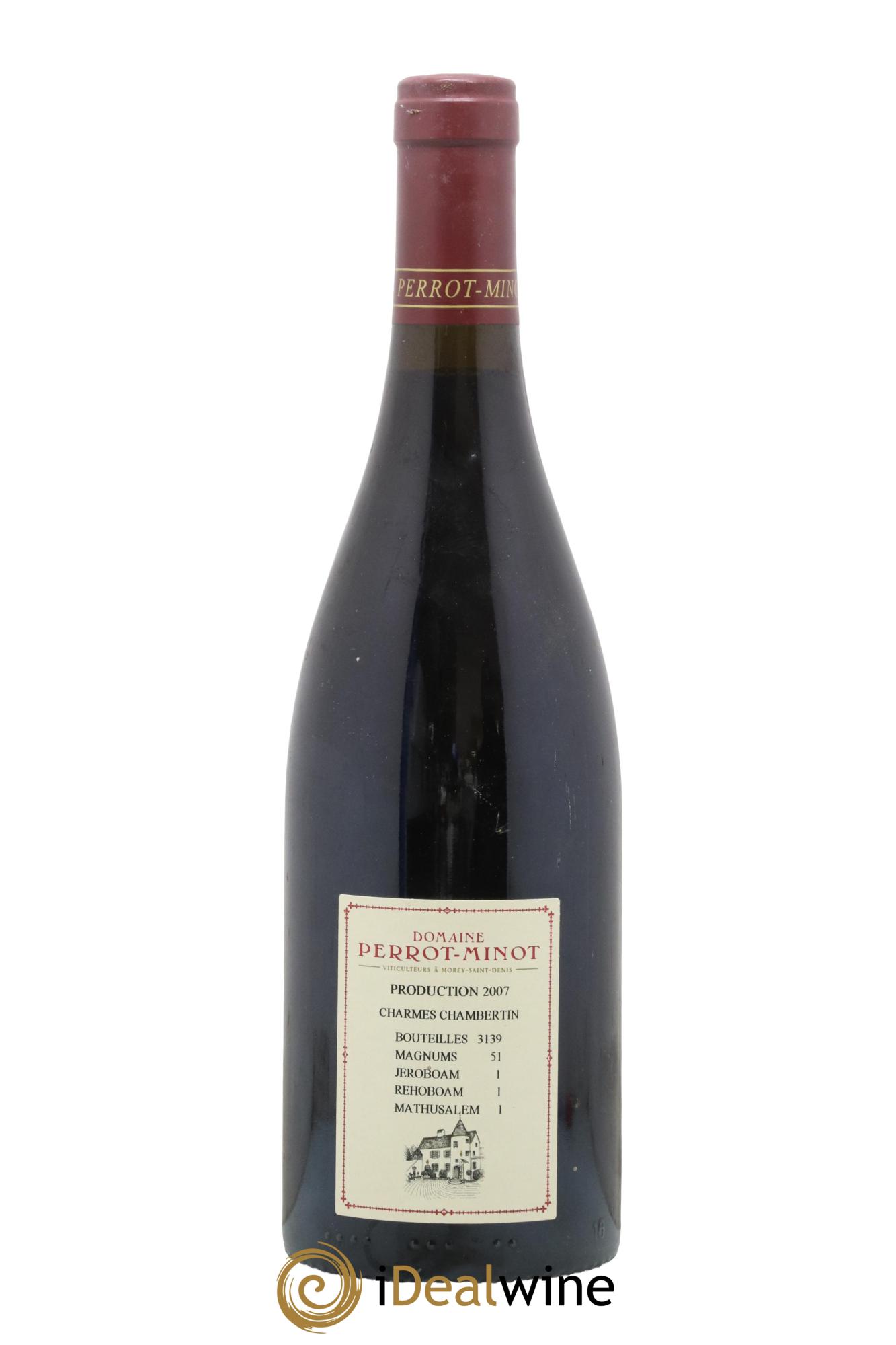 Charmes-Chambertin Grand Cru Vieilles Vignes Perrot-Minot  2007 - Lotto di 1 bottiglia - 1