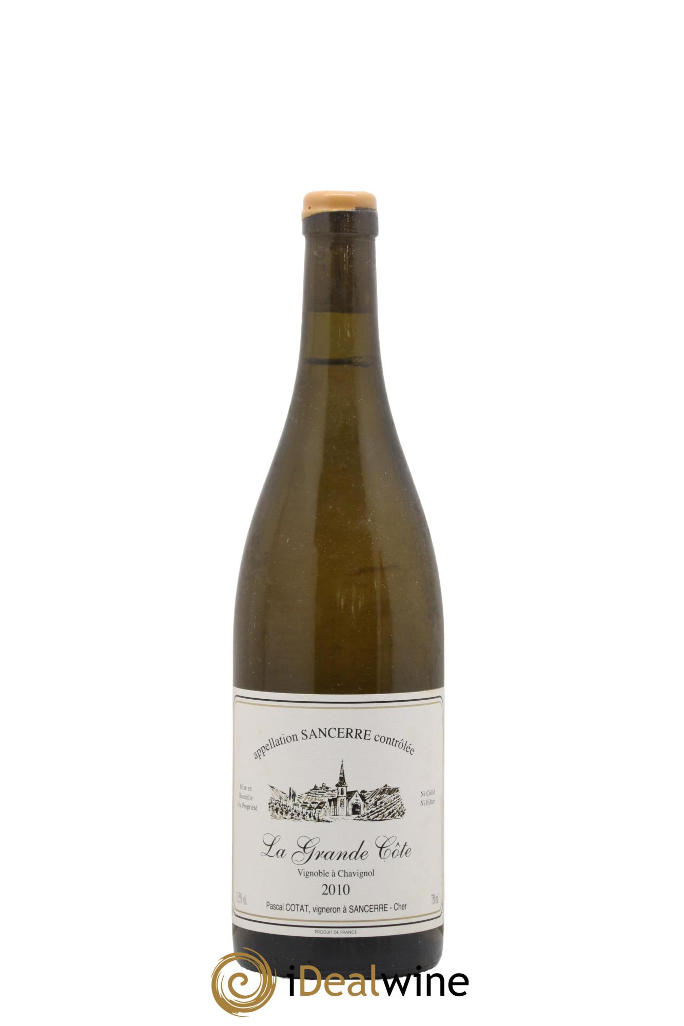 Sancerre La Grande Côte Pascal Cotat 2010 - Lot de 1 bouteille - 0