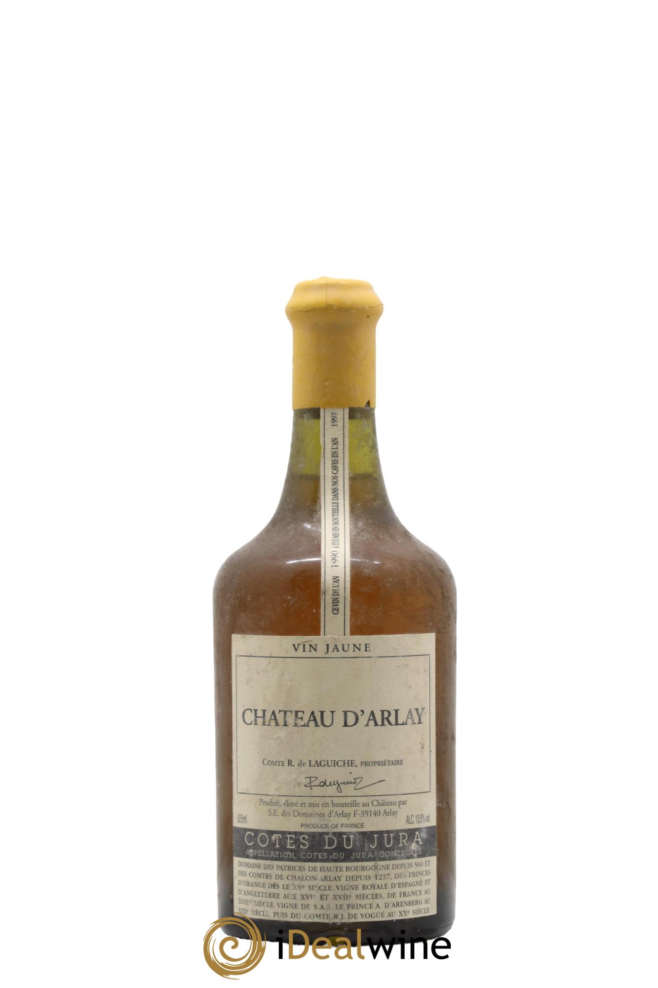 Côtes du Jura Vin jaune Château d'Arlay 1990 - Lot de 1 clavelin - 0