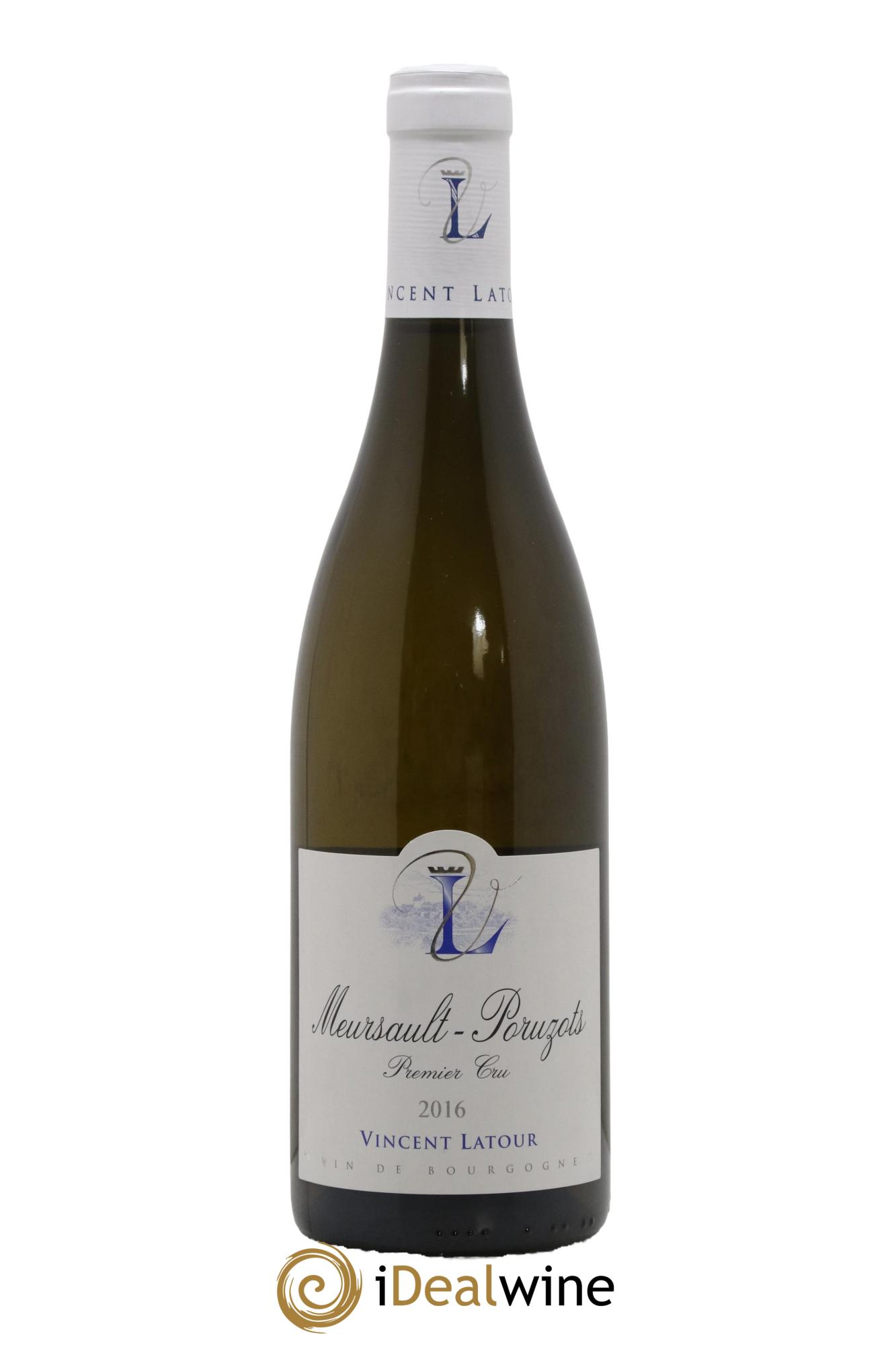 Meursault 1er Cru Poruzots Vincent Latour 2016 - Lot de 1 bouteille - 0