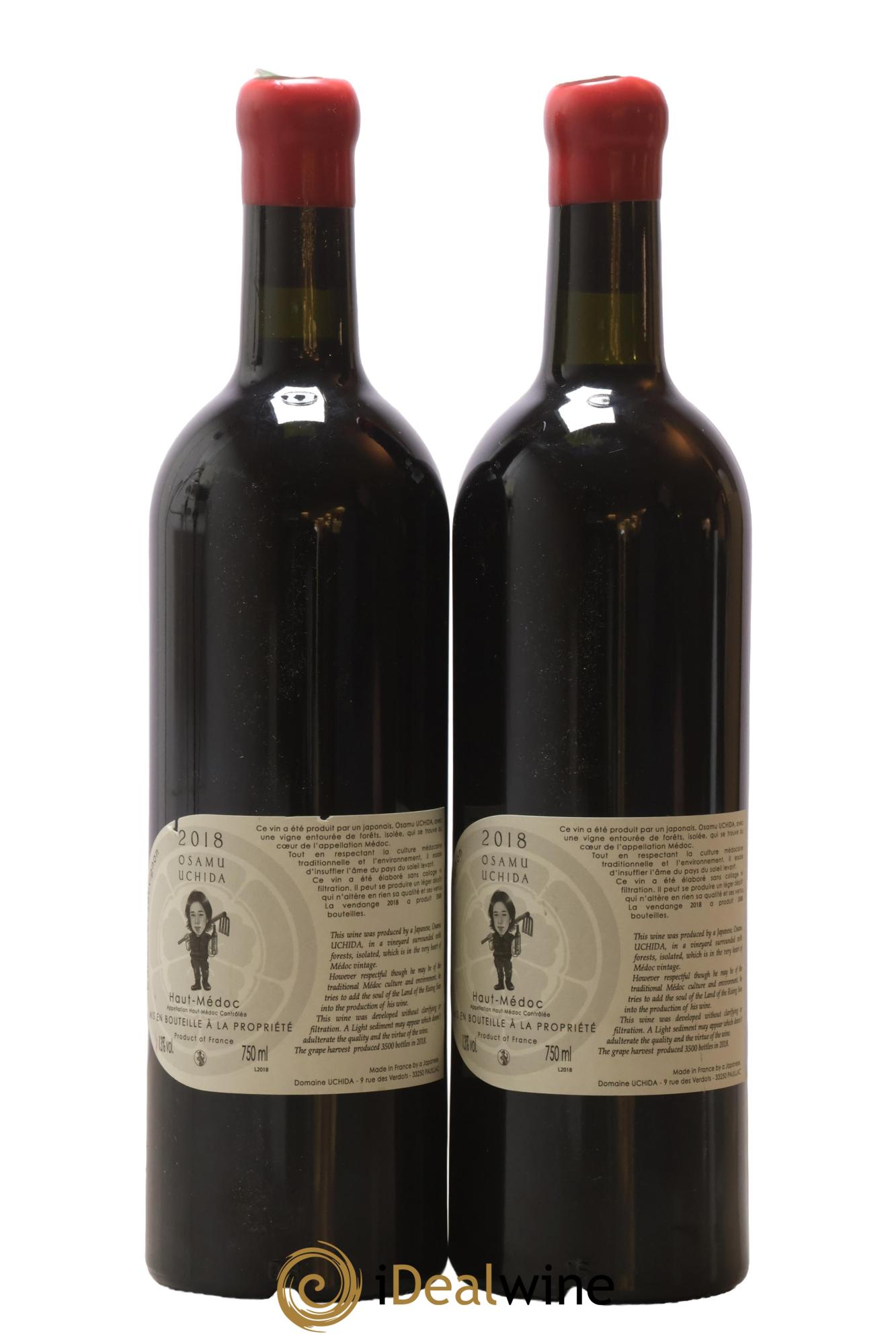 Miracle Osamu Uchida 2018 - Lot of 2 bottles - 1