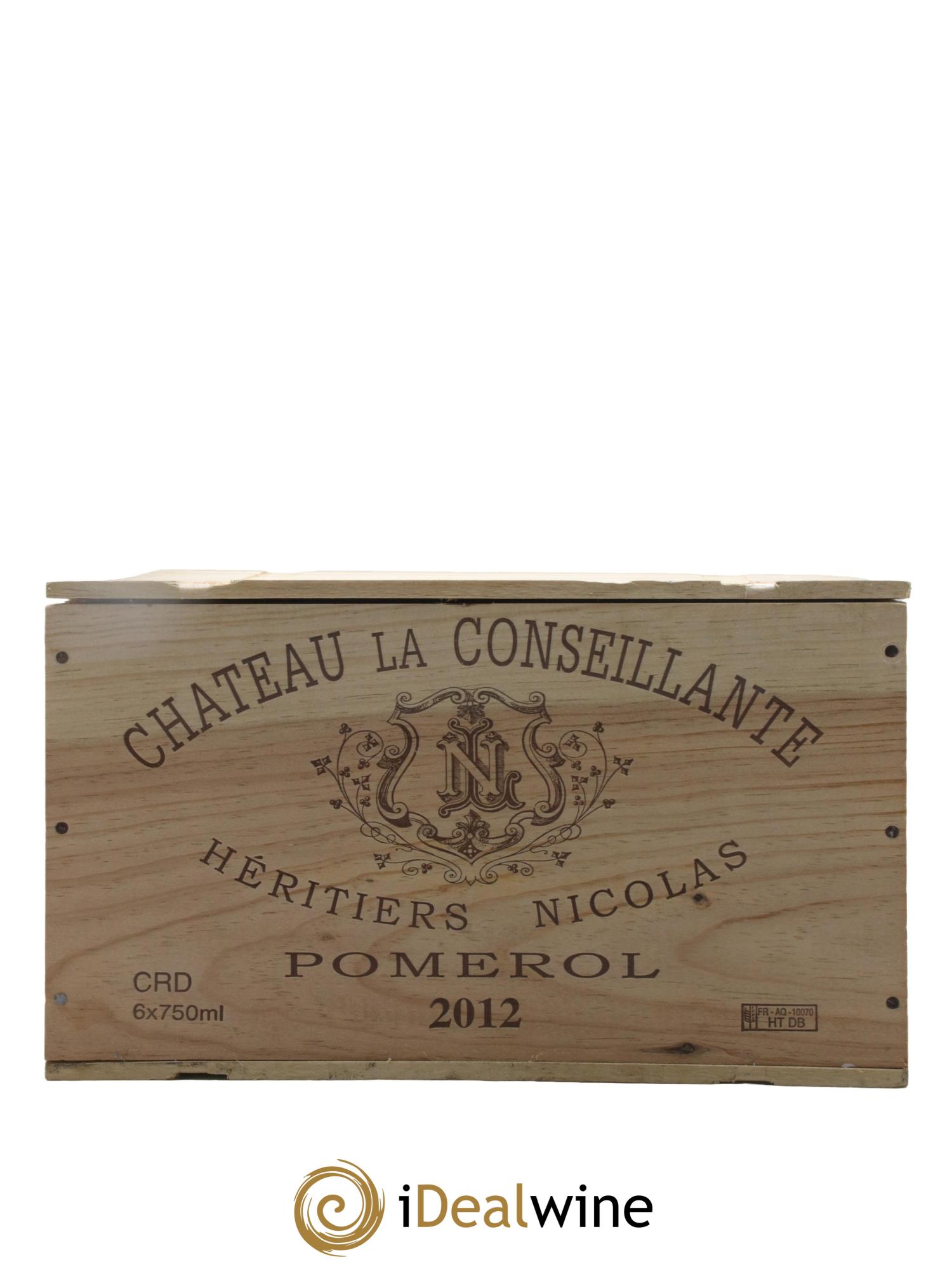 Château la Conseillante 2012 - Lotto di 6 bottiglie - 3