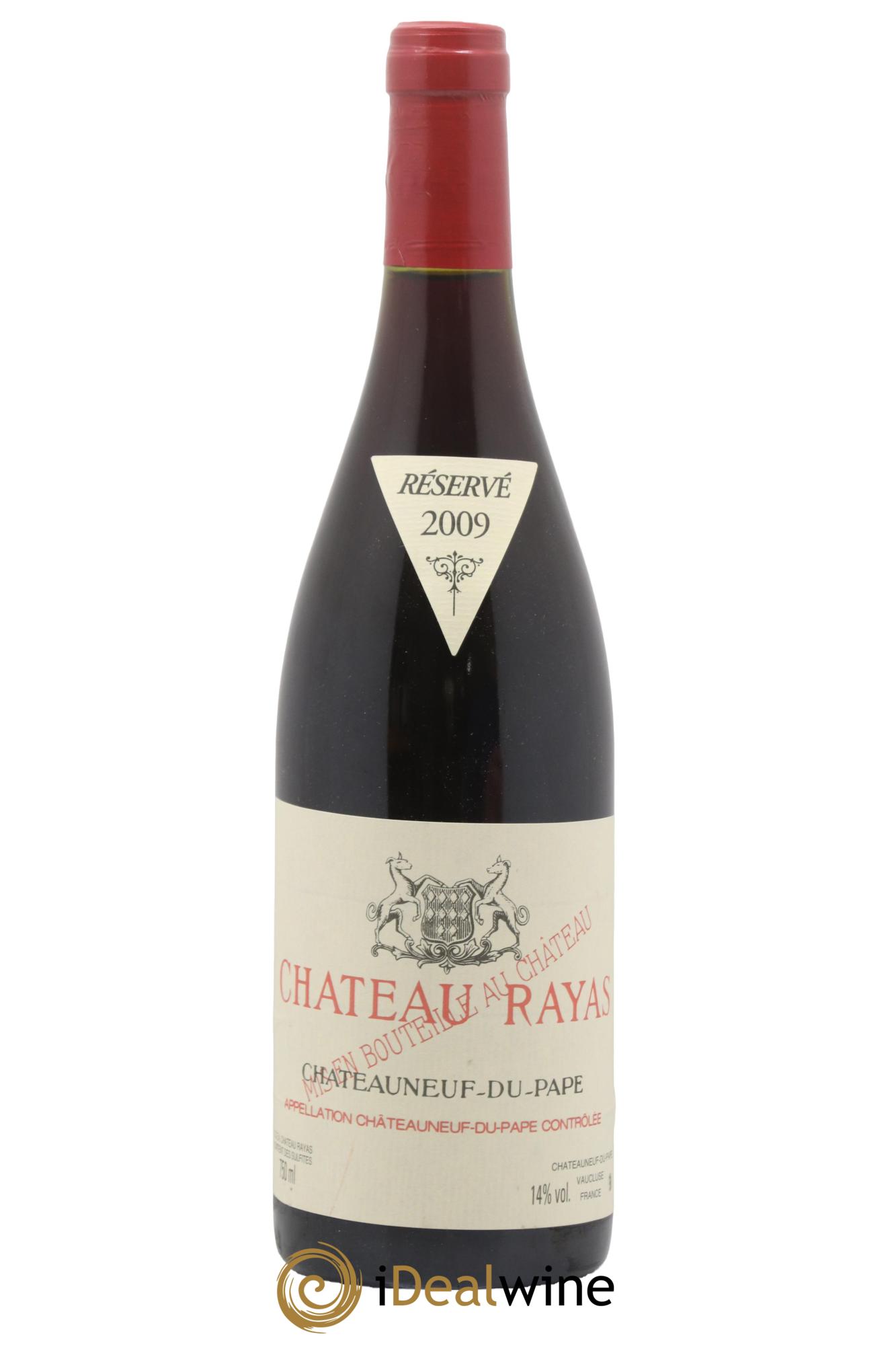 Châteauneuf-du-Pape Château Rayas Emmanuel Reynaud 2009 - Lot de 1 bouteille - 0