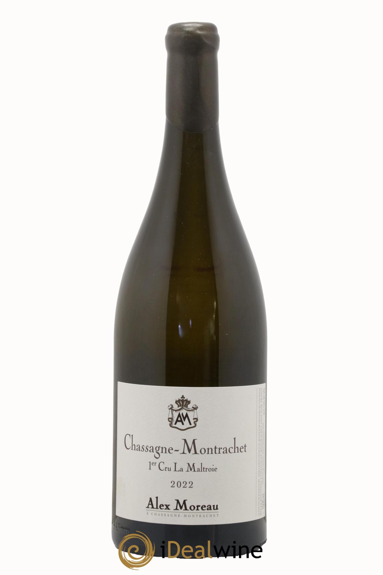 Chassagne-Montrachet 1er Cru La Maltroie Bernard Moreau et Fils (Domaine) 2022 - Lot de 1 magnum - 0