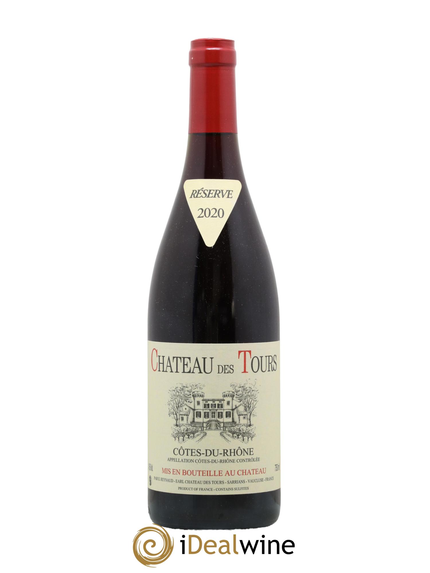 Côtes-du-Rhône Château des Tours Emmanuel Reynaud 2020 - Lot de 1 bouteille - 0