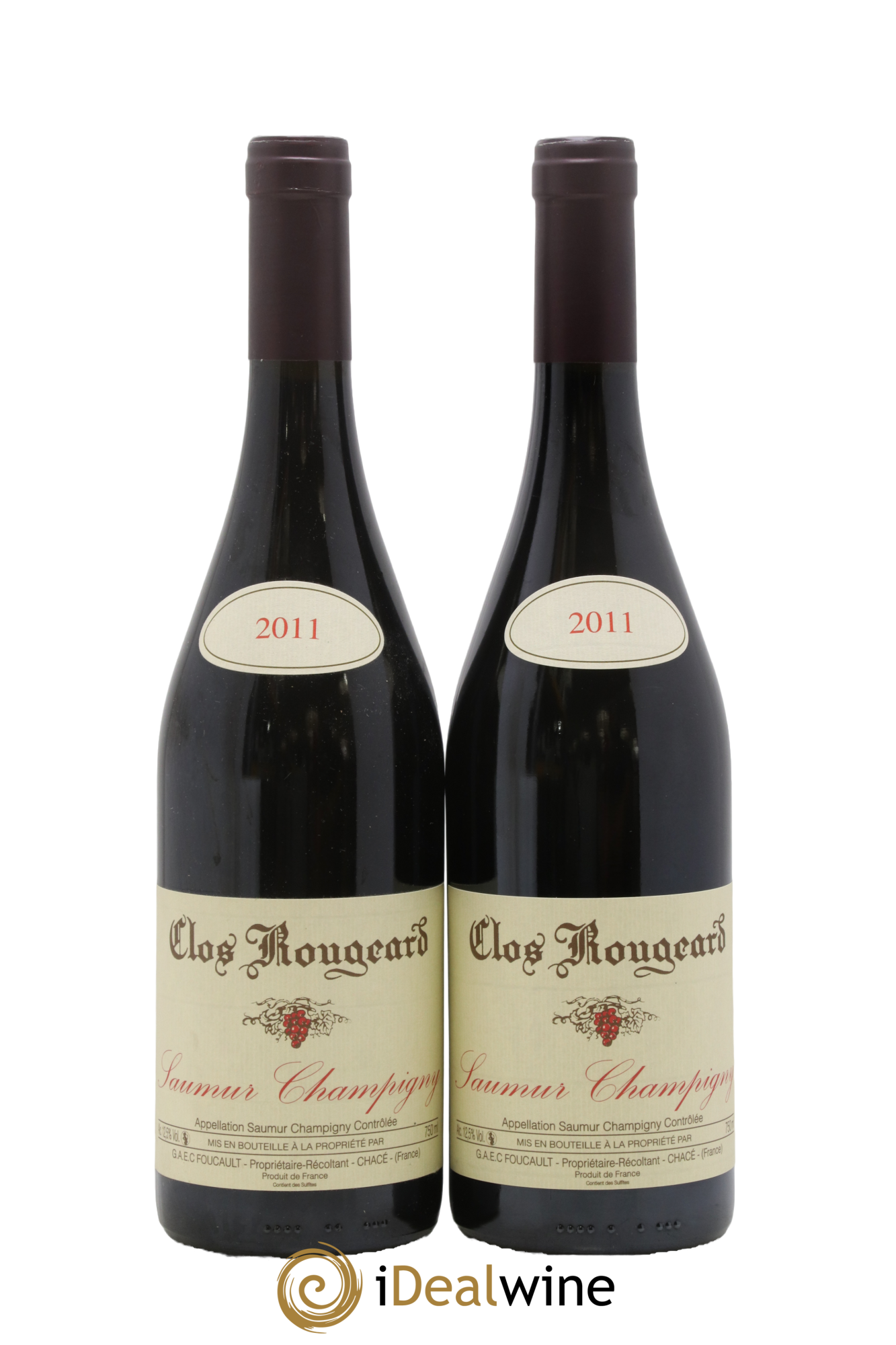 Saumur-Champigny Clos Rougeard 2011 - Lot de 2 bouteilles - 0