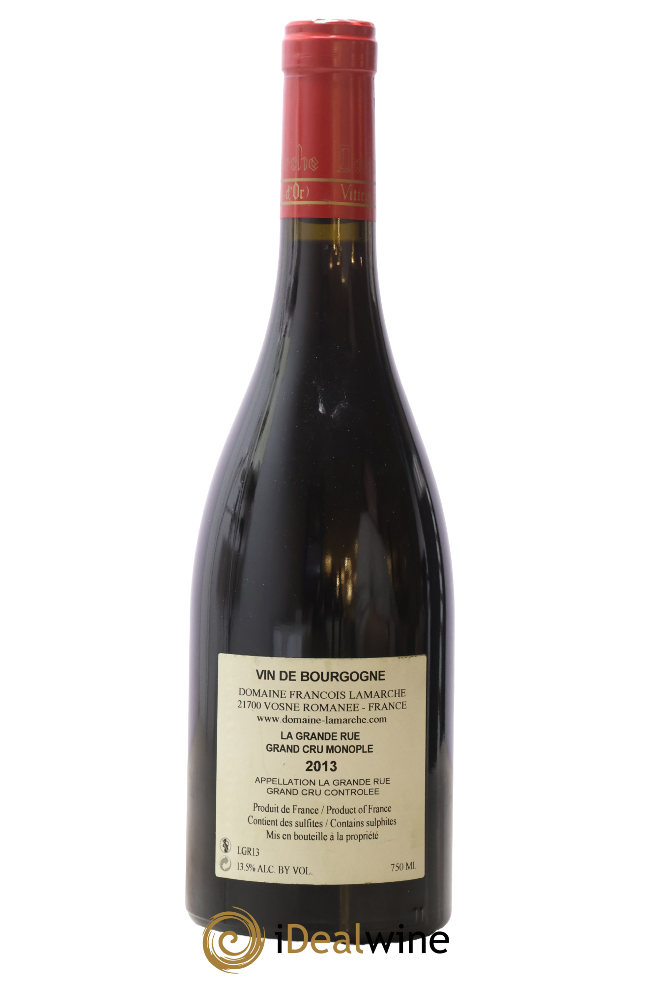 La Grande Rue Grand Cru Lamarche (Domaine) 2013 - Lot de 1 bouteille - 1