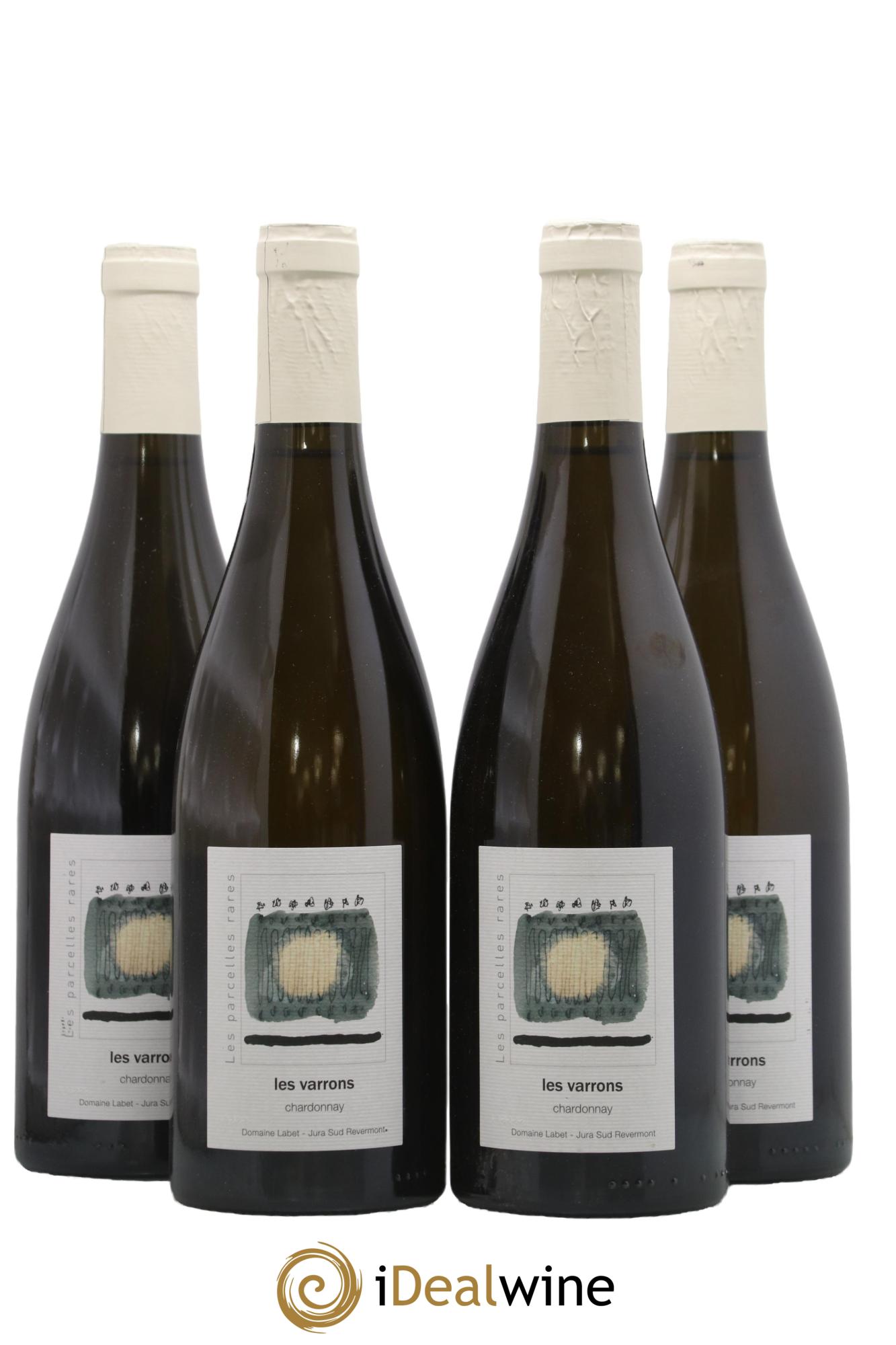 Côtes du Jura Chardonnay Les Varrons Romain - Julien - Charline Labet 2022 - Lotto di 4 bottiglie - 0