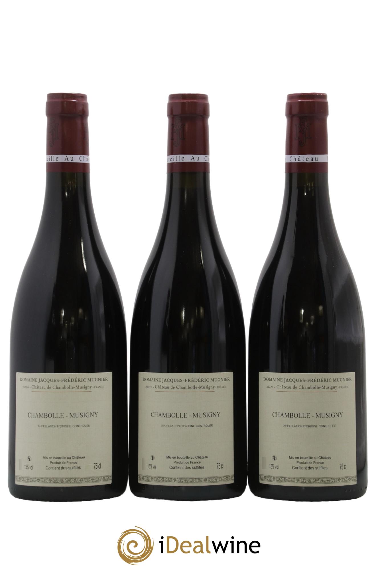 Chambolle-Musigny Jacques-Frédéric Mugnier 2022 - Lot de 3 bouteilles - 1