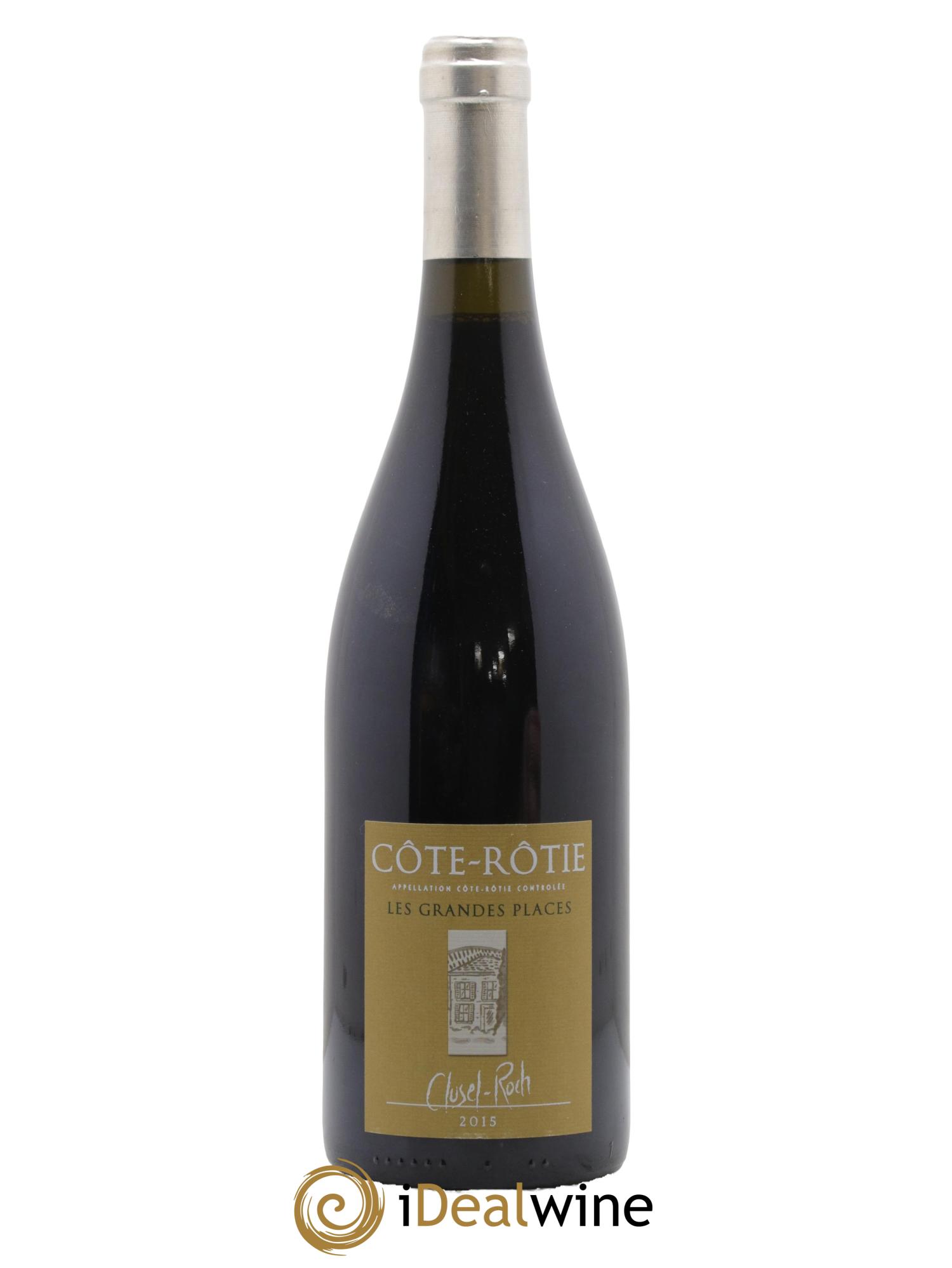 Côte-Rôtie Les Grandes Places Clusel-Roch 2015 - Posten von 1 Flasche - 0