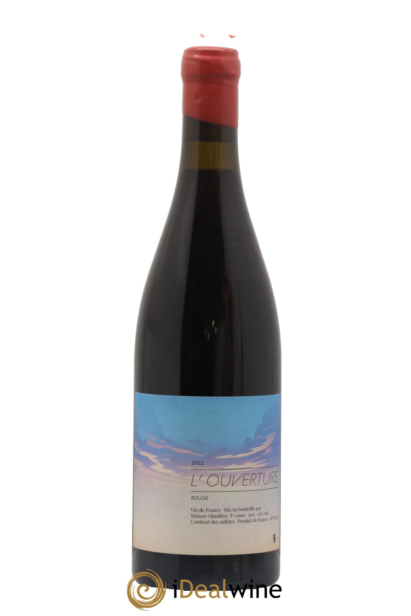 Vin de France L'Ouverture Maison Glandien 2022 - Lot de 1 bouteille - 0