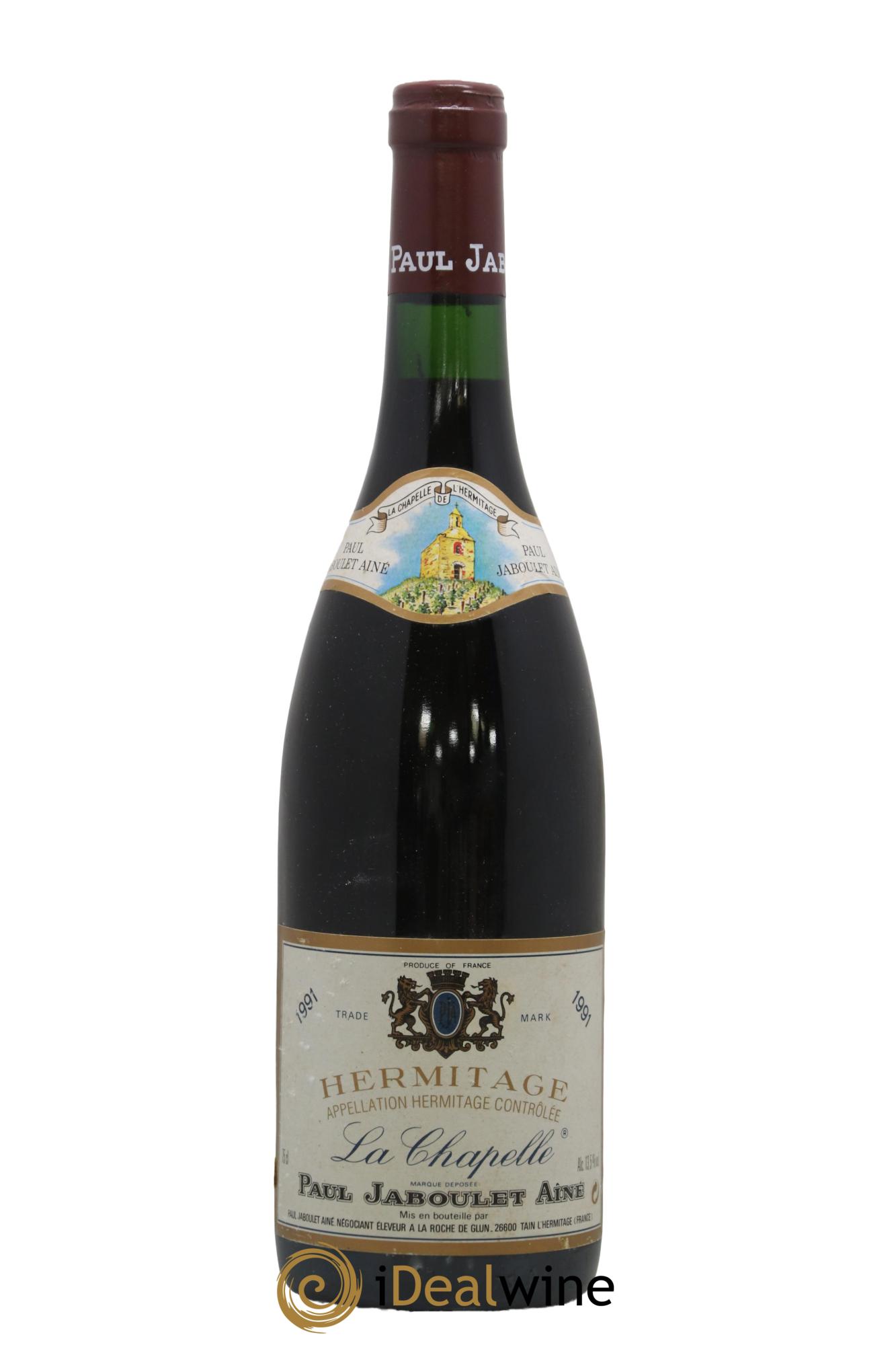 Hermitage La Chapelle Paul Jaboulet Ainé 1991 - Lot de 1 bouteille - 0