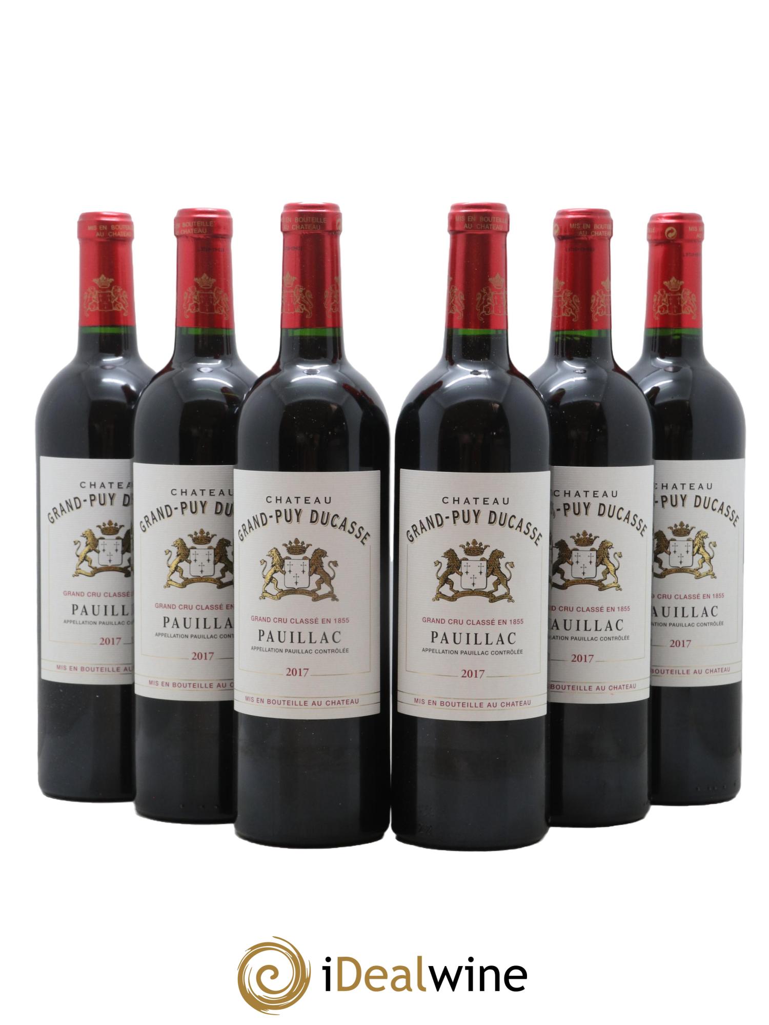 Pauillac Chateau Grand Puy Ducasse 2017 - Lot de 6 bouteilles - 0