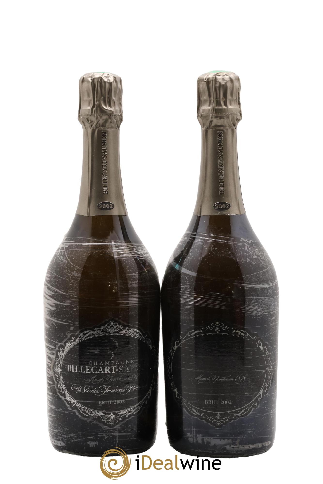 Brut Nicolas François Billecart Billecart-Salmon 2002 - Lot de 2 bouteilles - 0