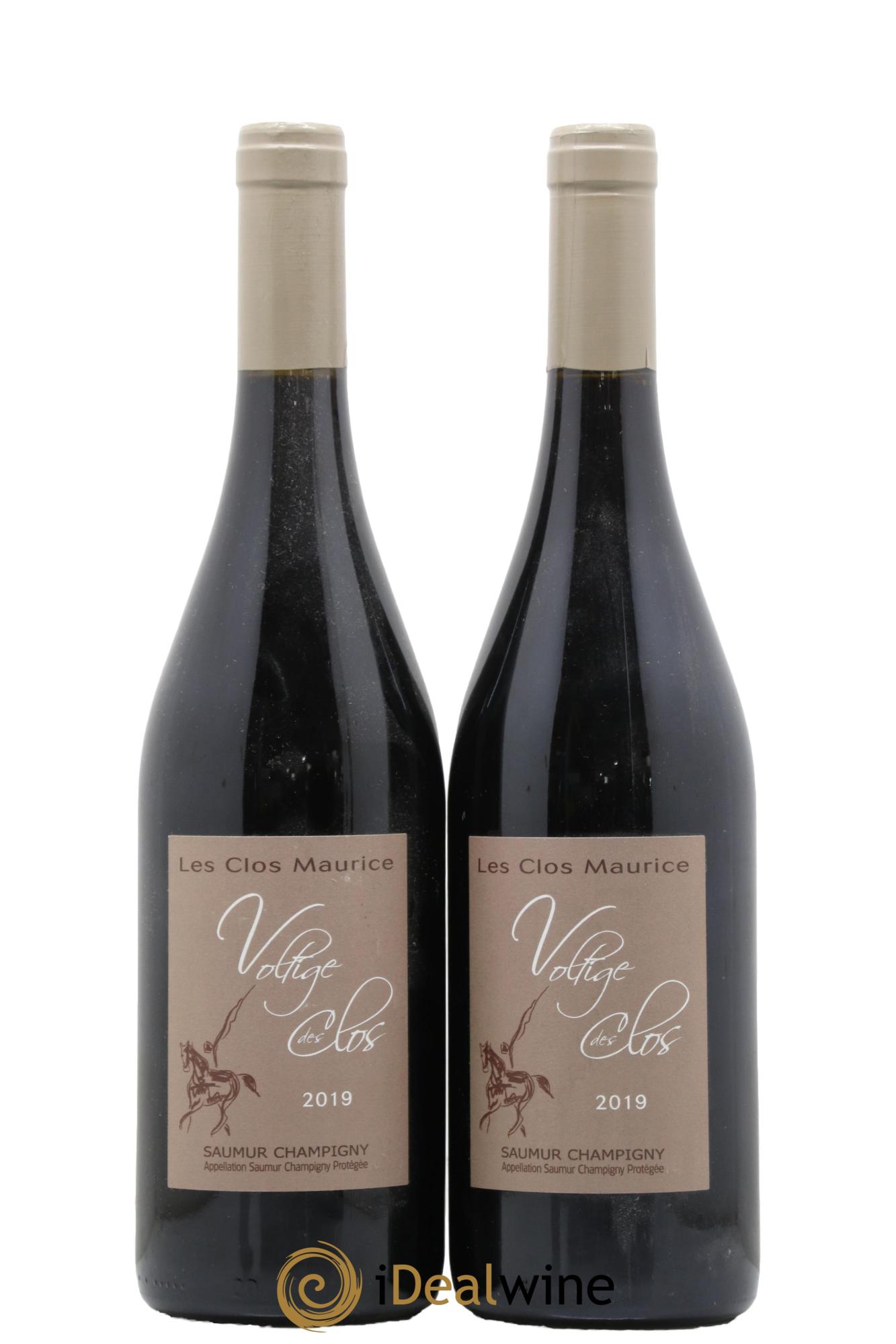Saumur-Champigny Voltige des Clos Les Clos Maurice 2019 - Lot de 2 bouteilles - 0