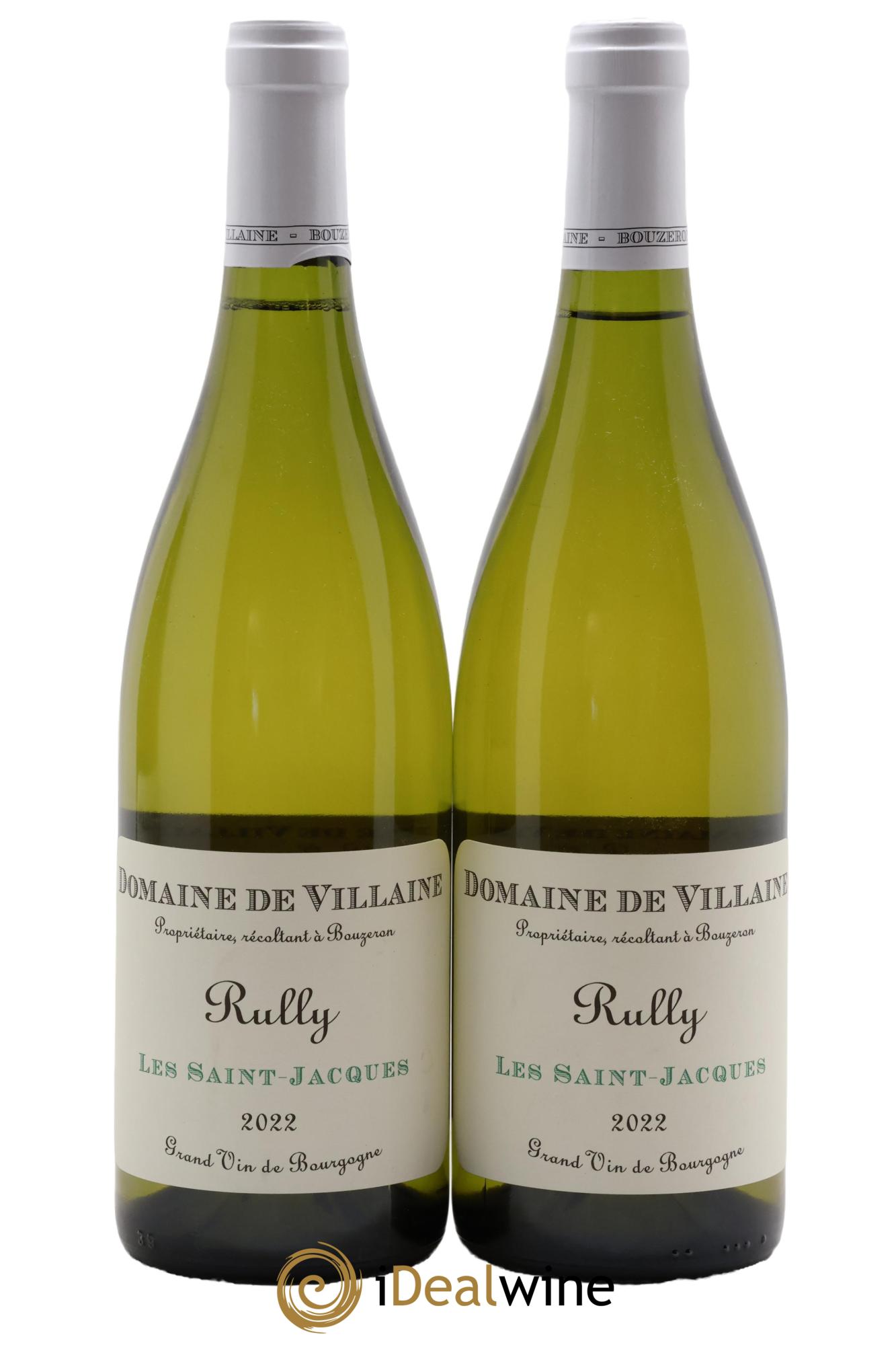 Rully Les Saint-Jacques Domaine de Villaine 2022 - Posten von 2 Flaschen - 0