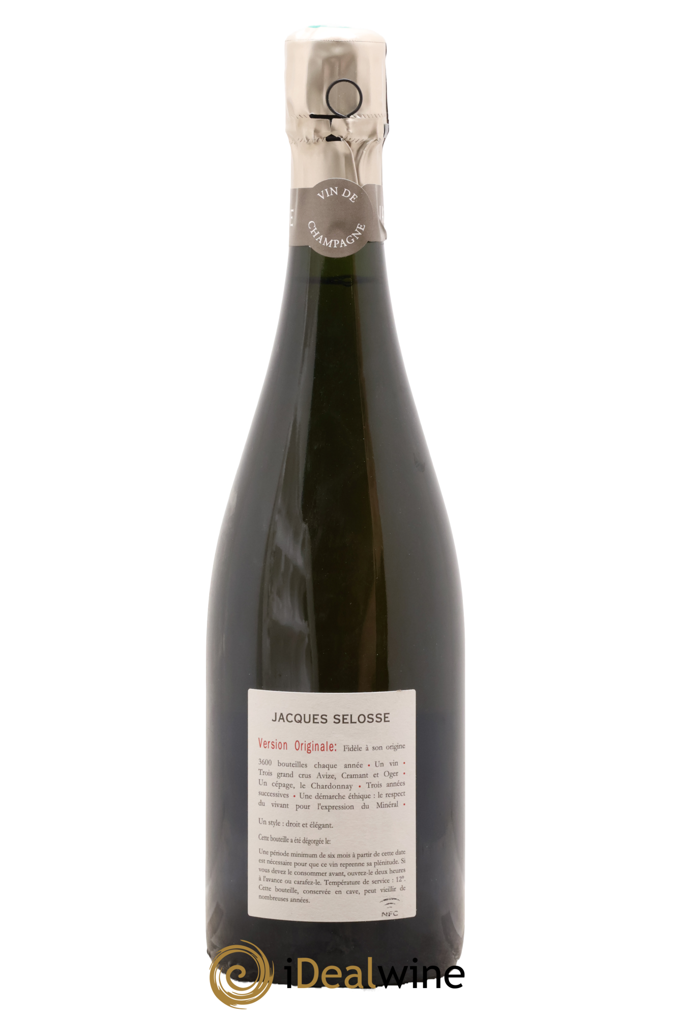 Version Originale Jacques Selosse - Lot de 1 bouteille - 1