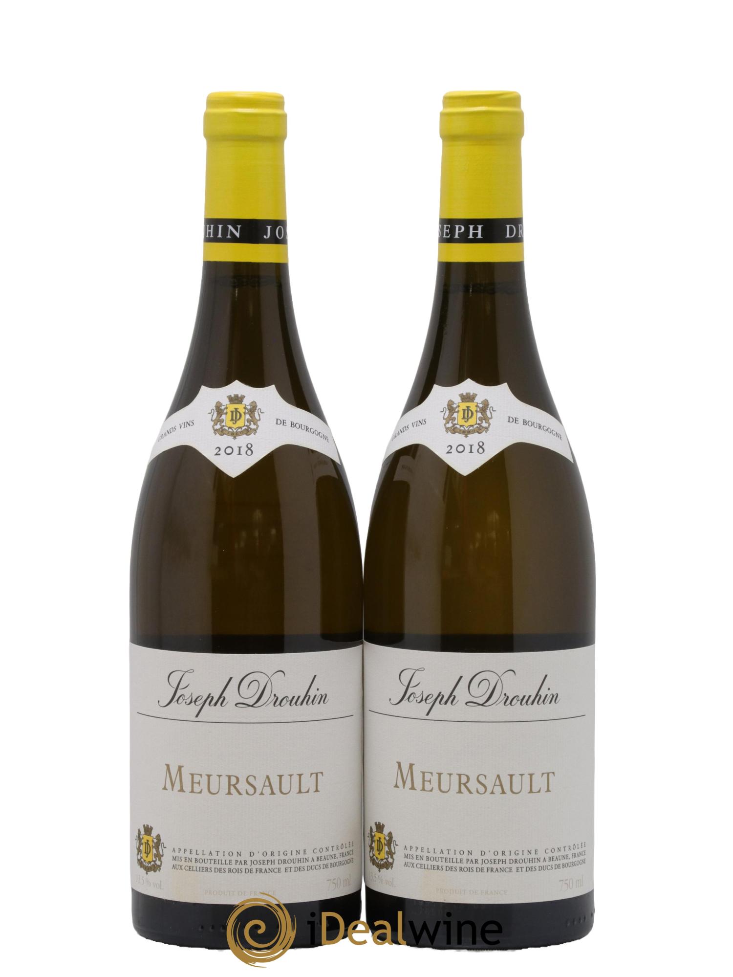 Meursault Joseph Drouhin 2018 - Lot de 2 bouteilles - 0