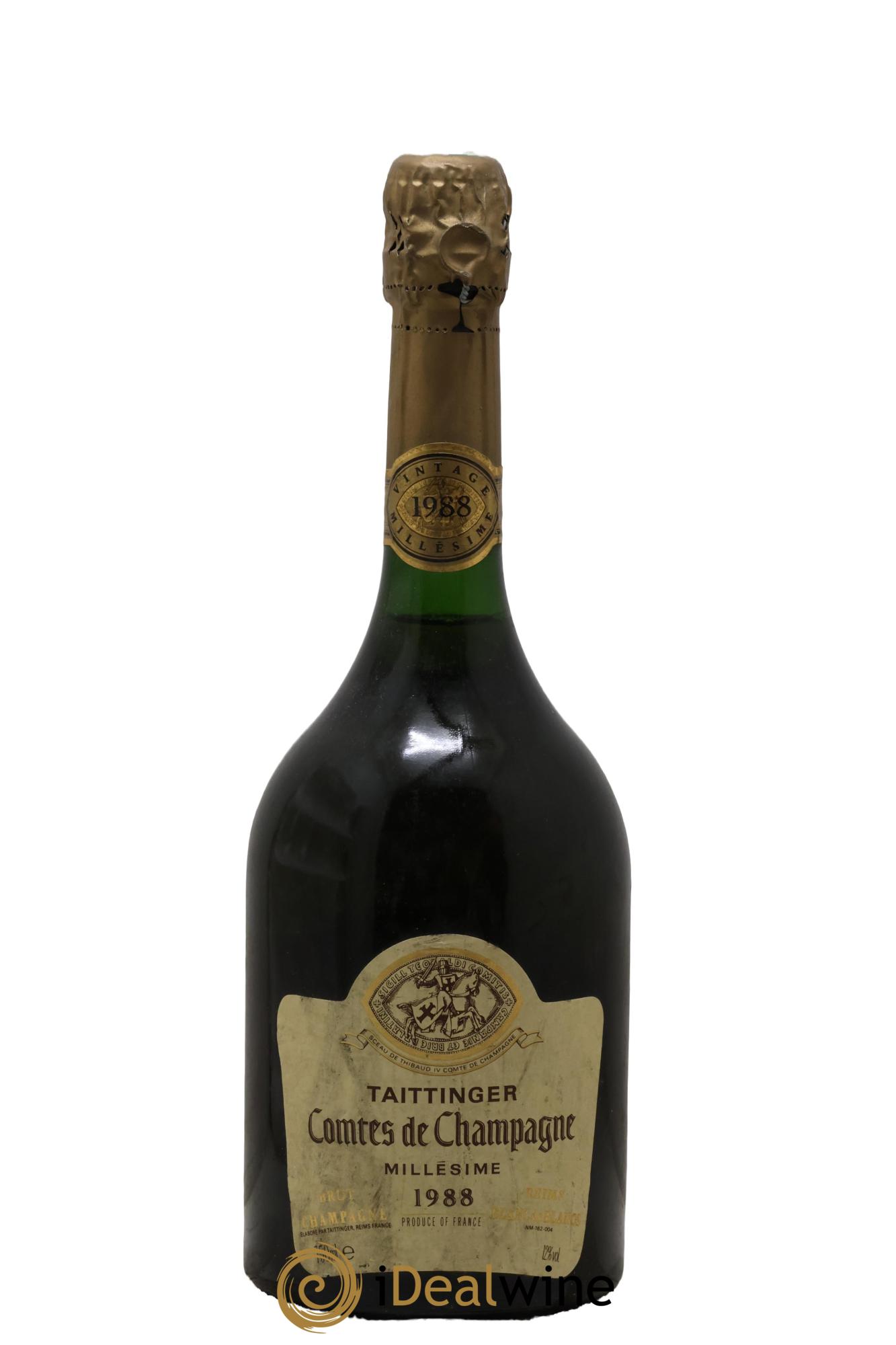 Comtes de Champagne Taittinger 1988 - Lot of 1 bottle - 0