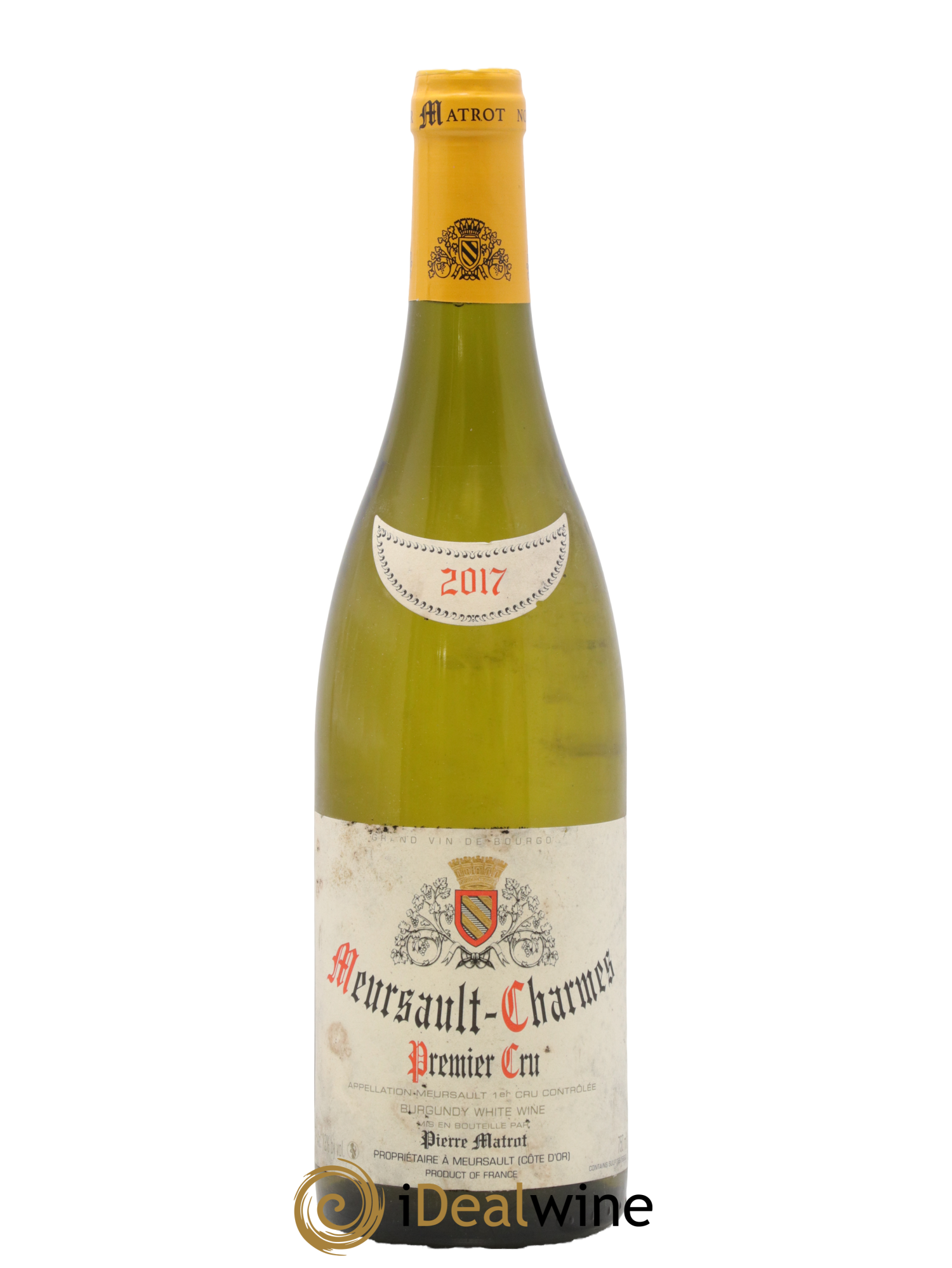 Meursault 1er Cru Charmes Matrot (Domaine) 2017 - Lot de 1 bouteille - 0