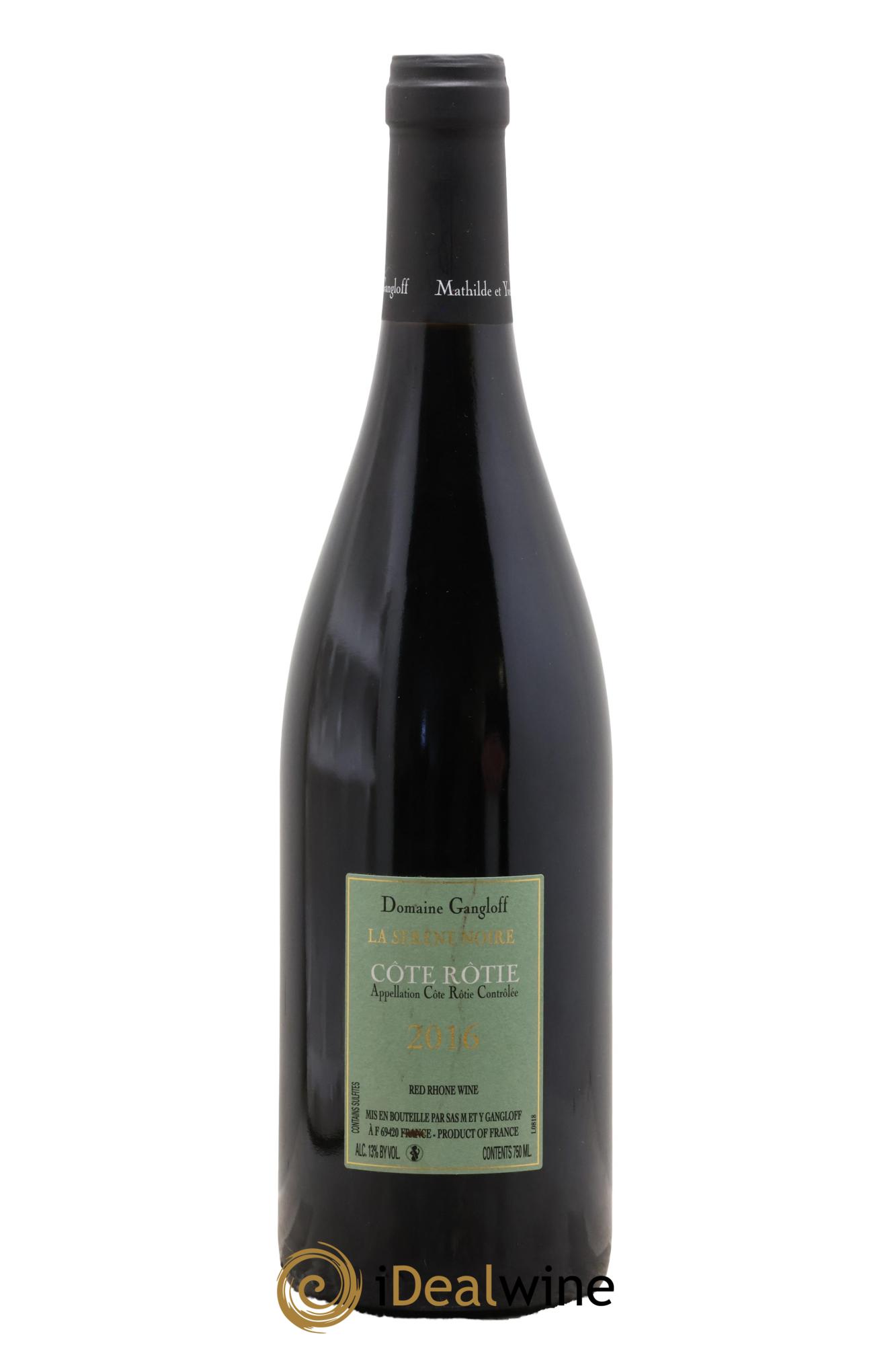 Côte-Rôtie La Sereine Noire Gangloff (Domaine) 2016 - Posten von 1 Flasche - 1