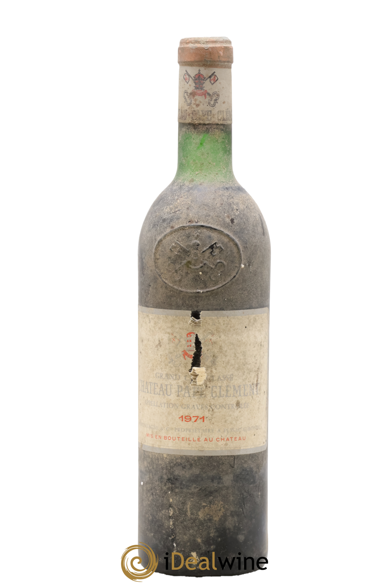 Château Pape Clément Cru Classé de Graves 1971 - Lot de 1 bouteille - 0