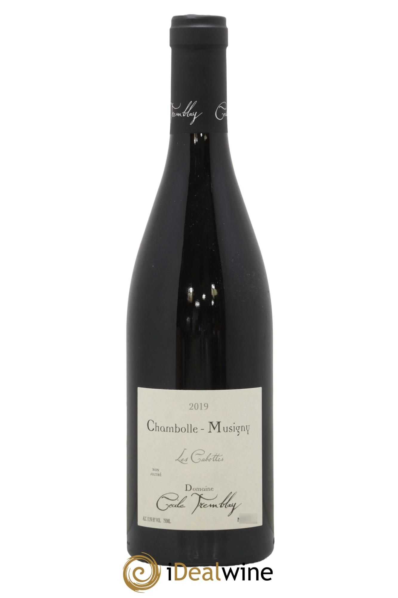 Chambolle-Musigny Les Cabottes Cécile Tremblay 2019 - Lot de 1 bouteille - 0