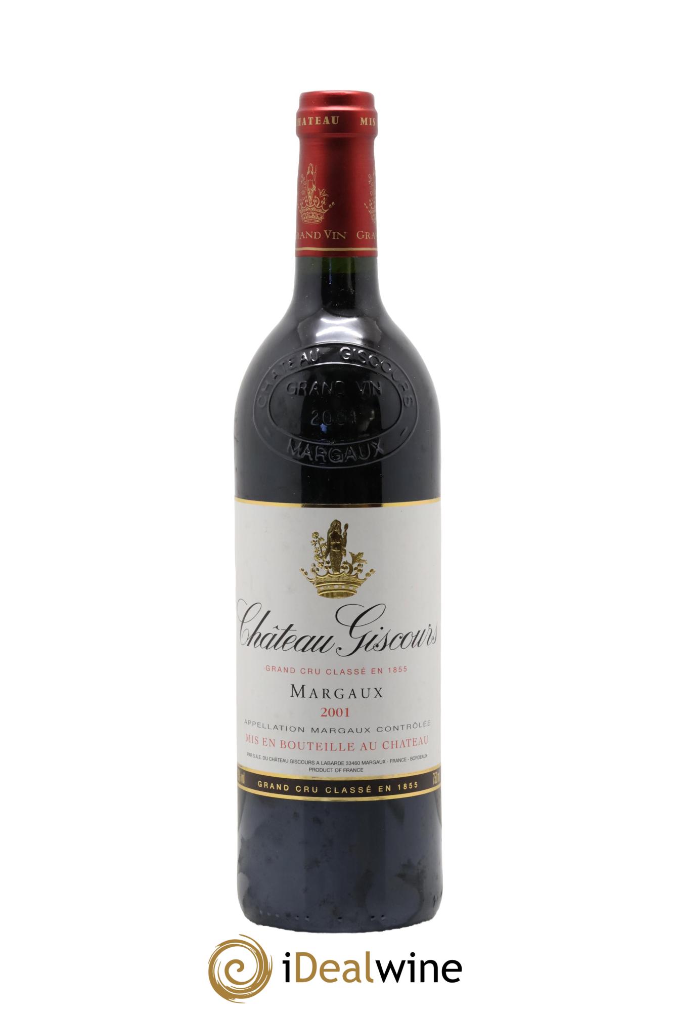 Château Giscours 3ème Grand Cru Classé 2001 - Lotto di 1 bottiglia - 0