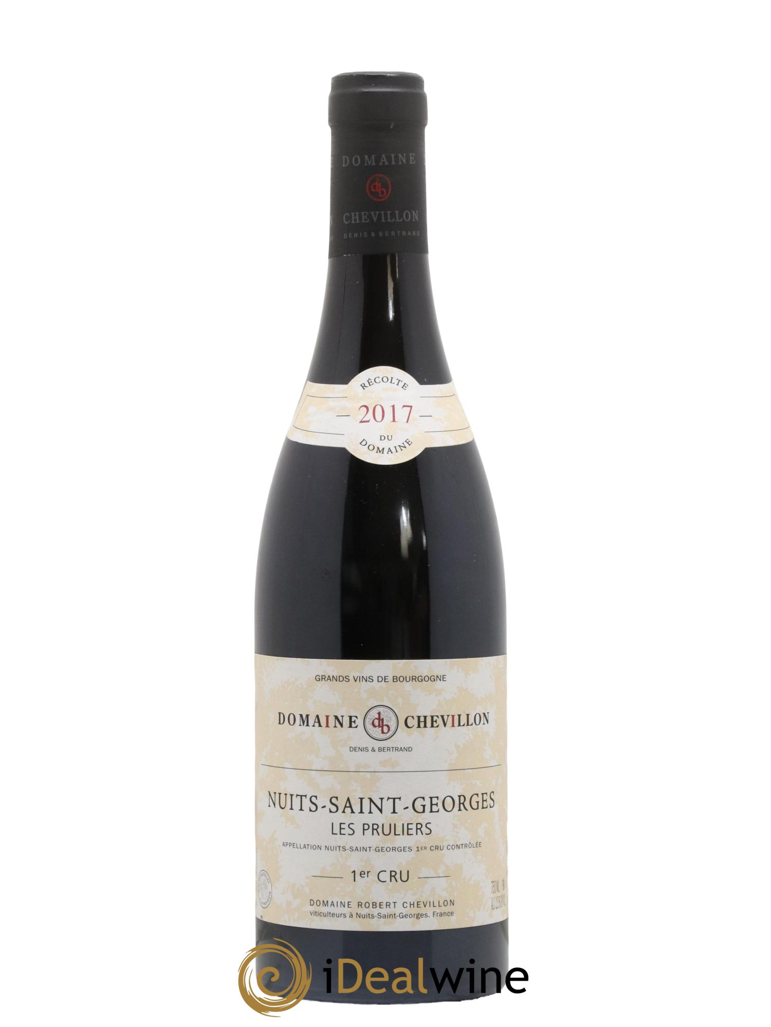 Nuits-Saint-Georges 1er Cru Les Pruliers Robert Chevillon 2017 - Lot de 1 bouteille - 0