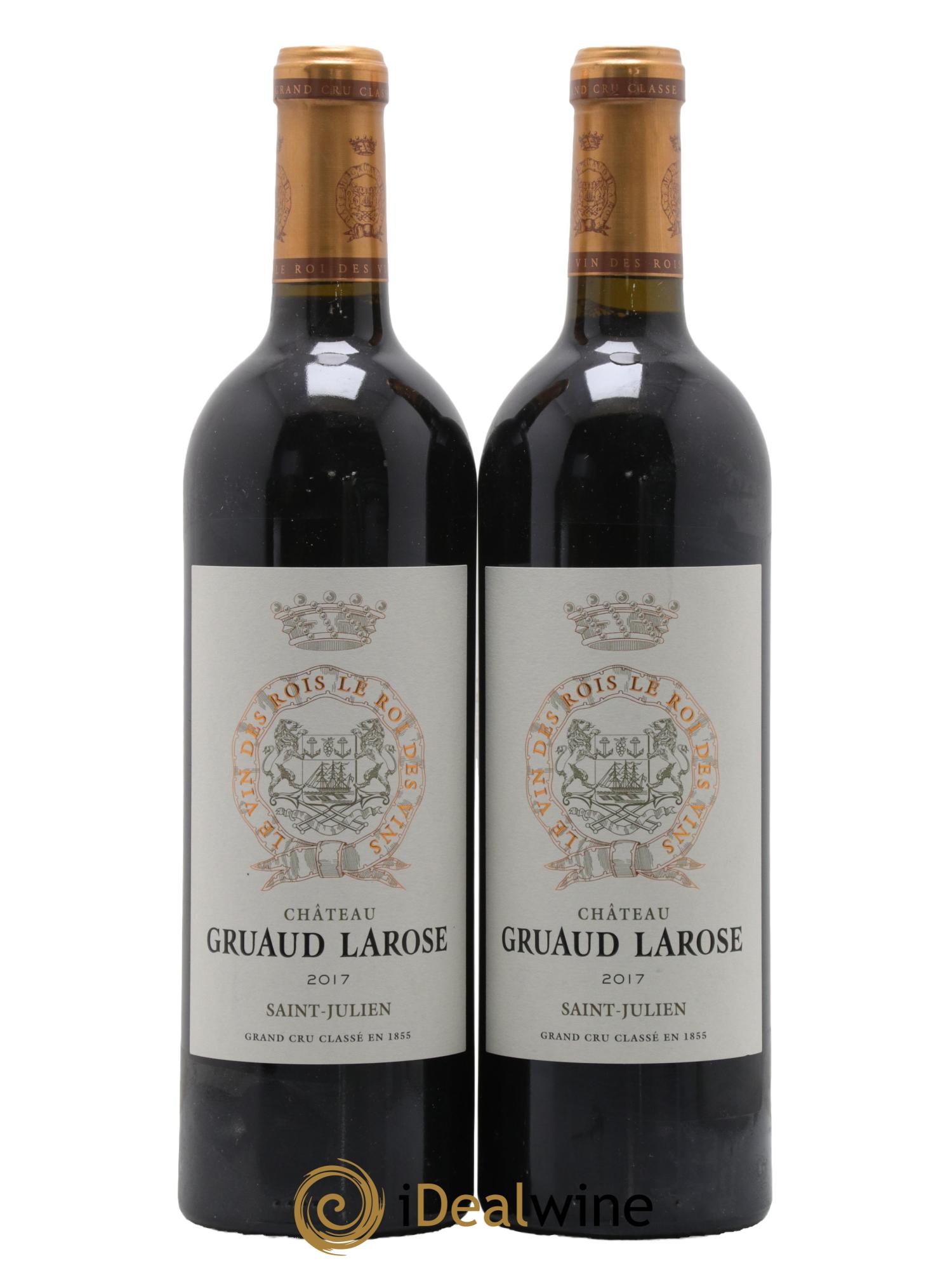Château Gruaud Larose 2ème Grand Cru Classé 2017 - Lot de 2 bouteilles - 0