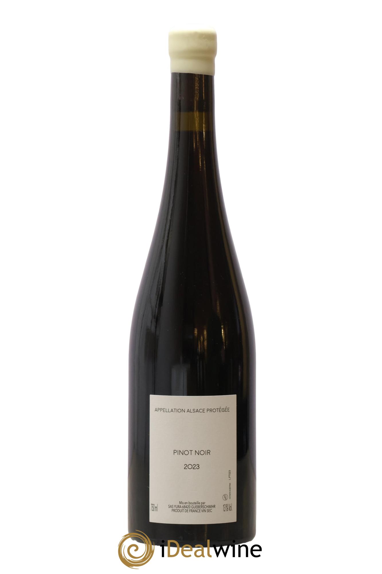 Alsace Pinot Noir La partie et le tout Jintaro Yura 2023 - Lot de 1 bouteille - 1