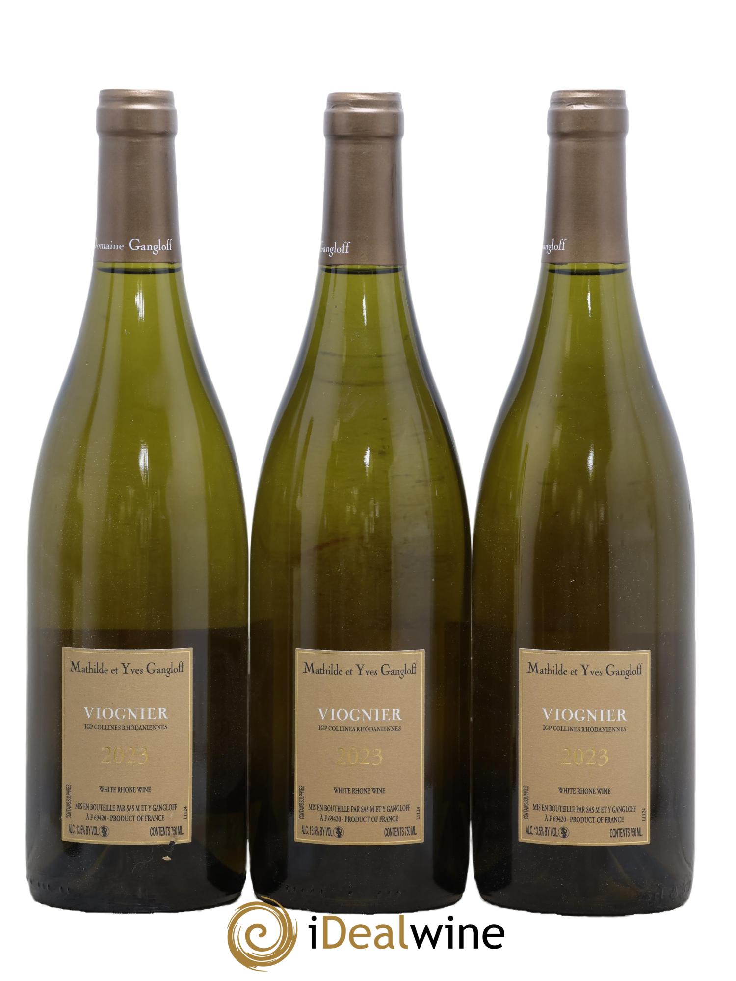IGP Collines Rhodaniennes Gangloff (Domaine) 2023 - Posten von 3 Flaschen - 1